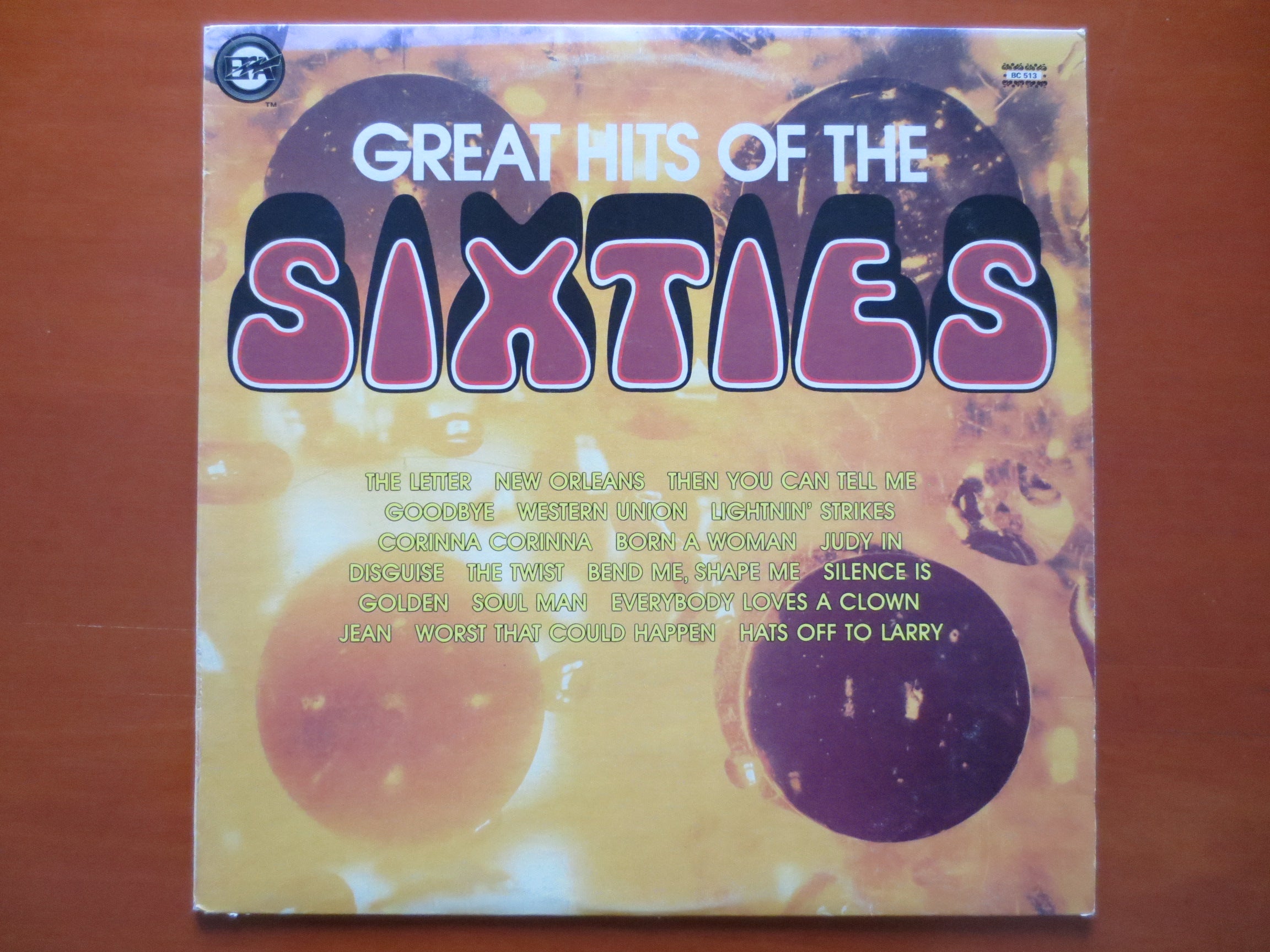 Great Hits of the Sixties (1977) Vinyl LP