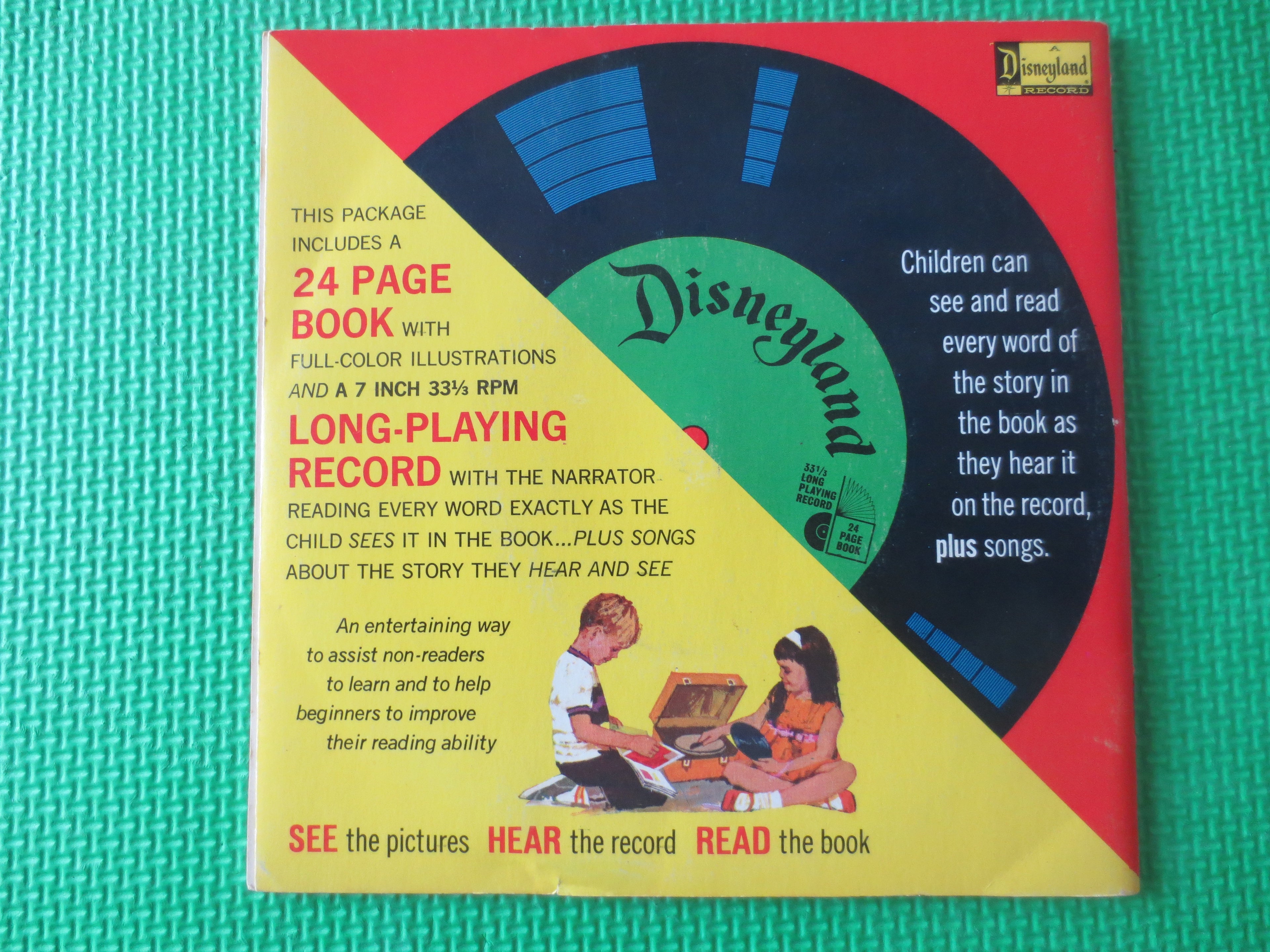 Acting Out the ABC's – Disneyland Book & Record Set (1967)