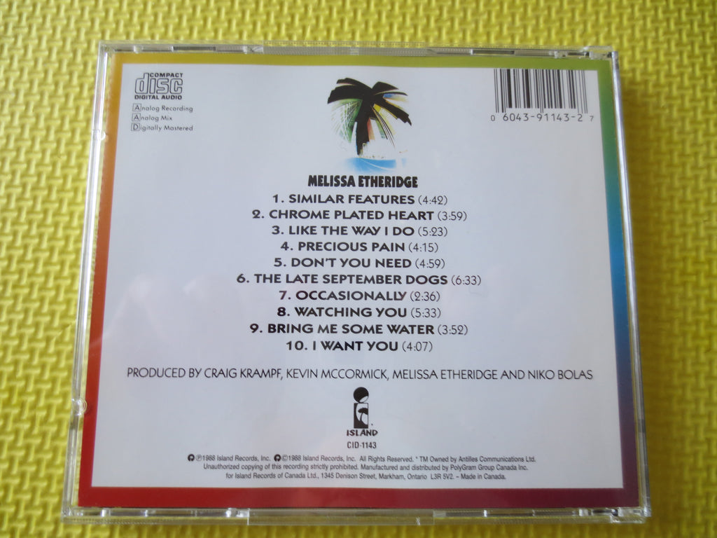 Melissa Etheridge – Melissa Etheridge (1988) CD
