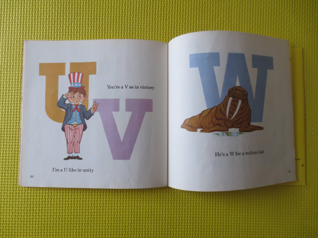 Acting Out the ABC's – Disneyland Book & Record Set (1967)