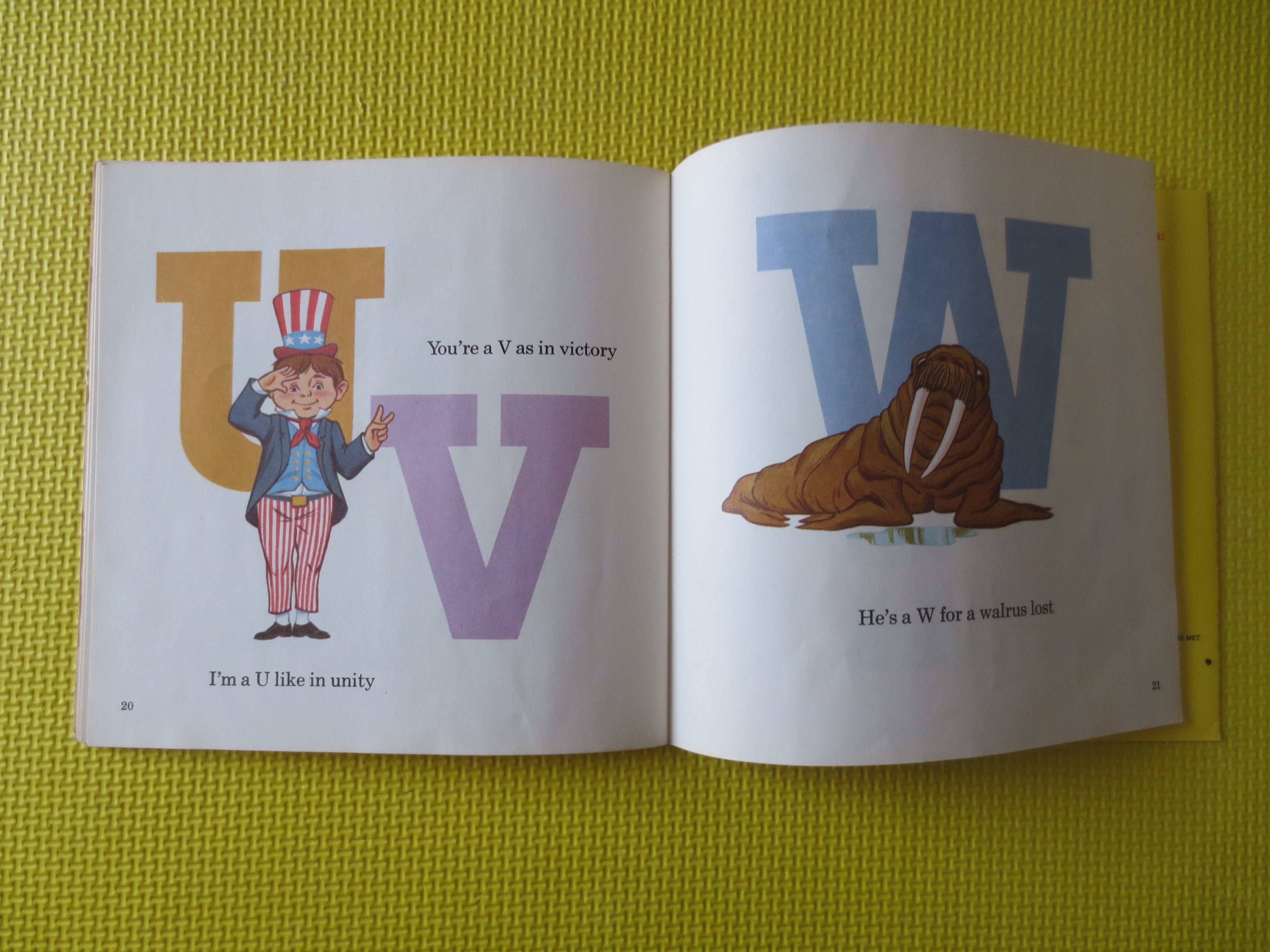 Acting Out the ABC's – Disneyland Book & Record Set (1967)