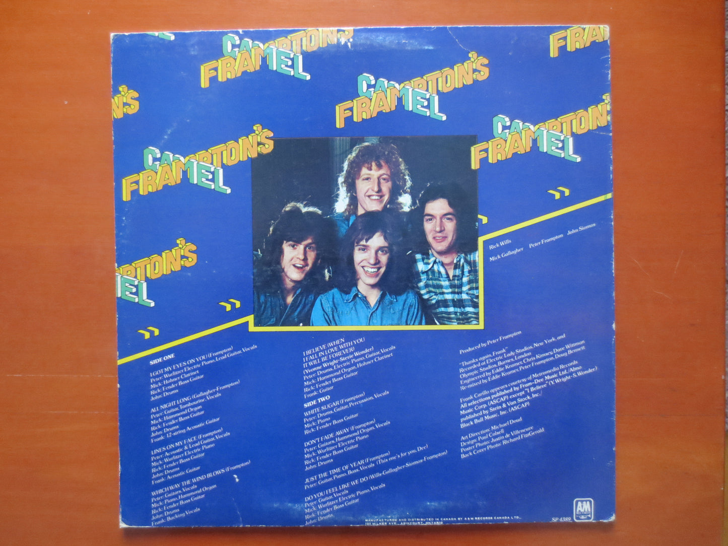 PETER FRAMPTON, Frampton's CAMEL, Peter Frampton Album, Vintage Vinyl, Peter Frampton Vinyl, Peter Frampton Lp, 1973 Records