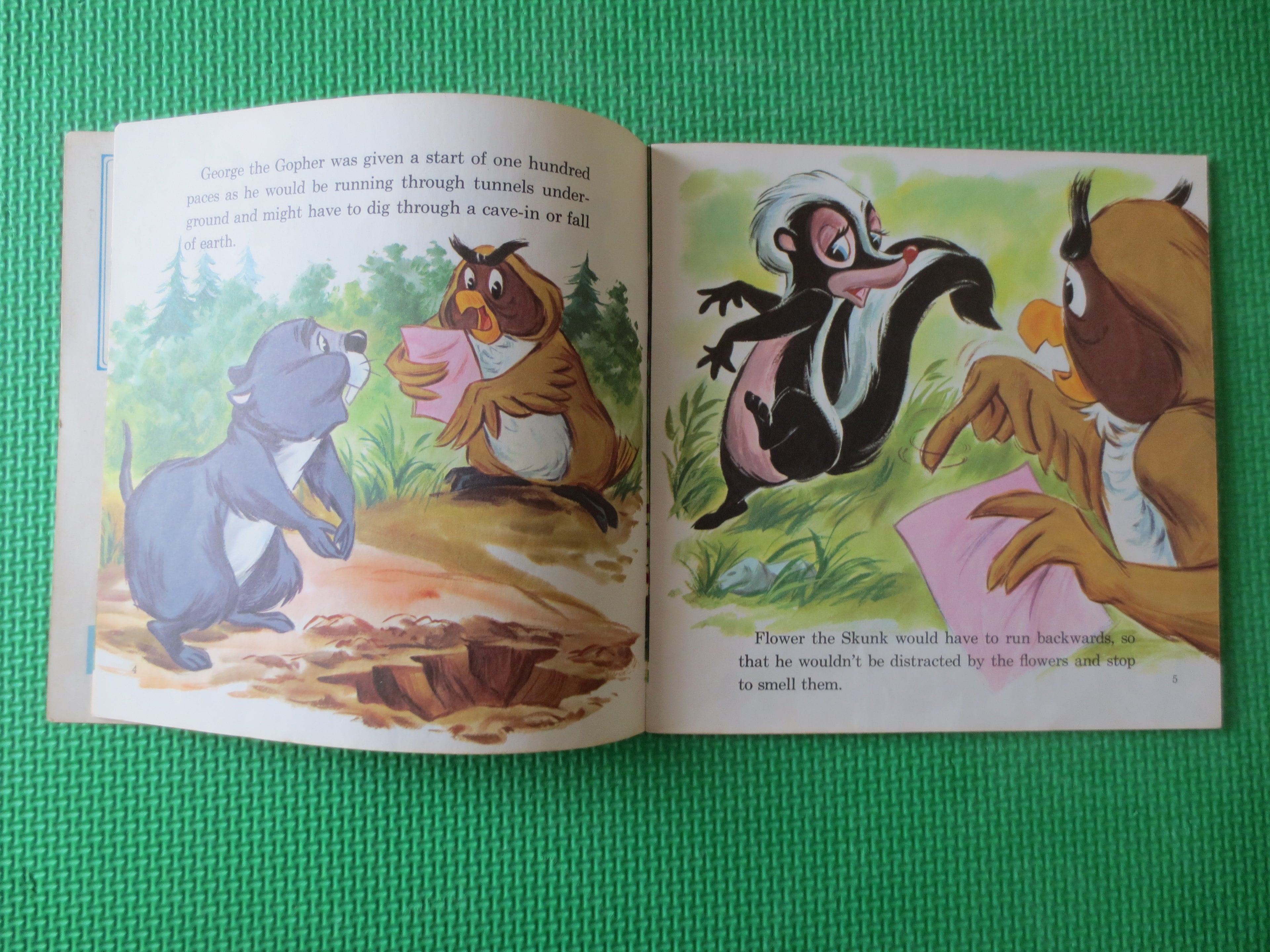 The Story of Thumper's Race – Disneyland Records (1970) Vinyl LP + Book