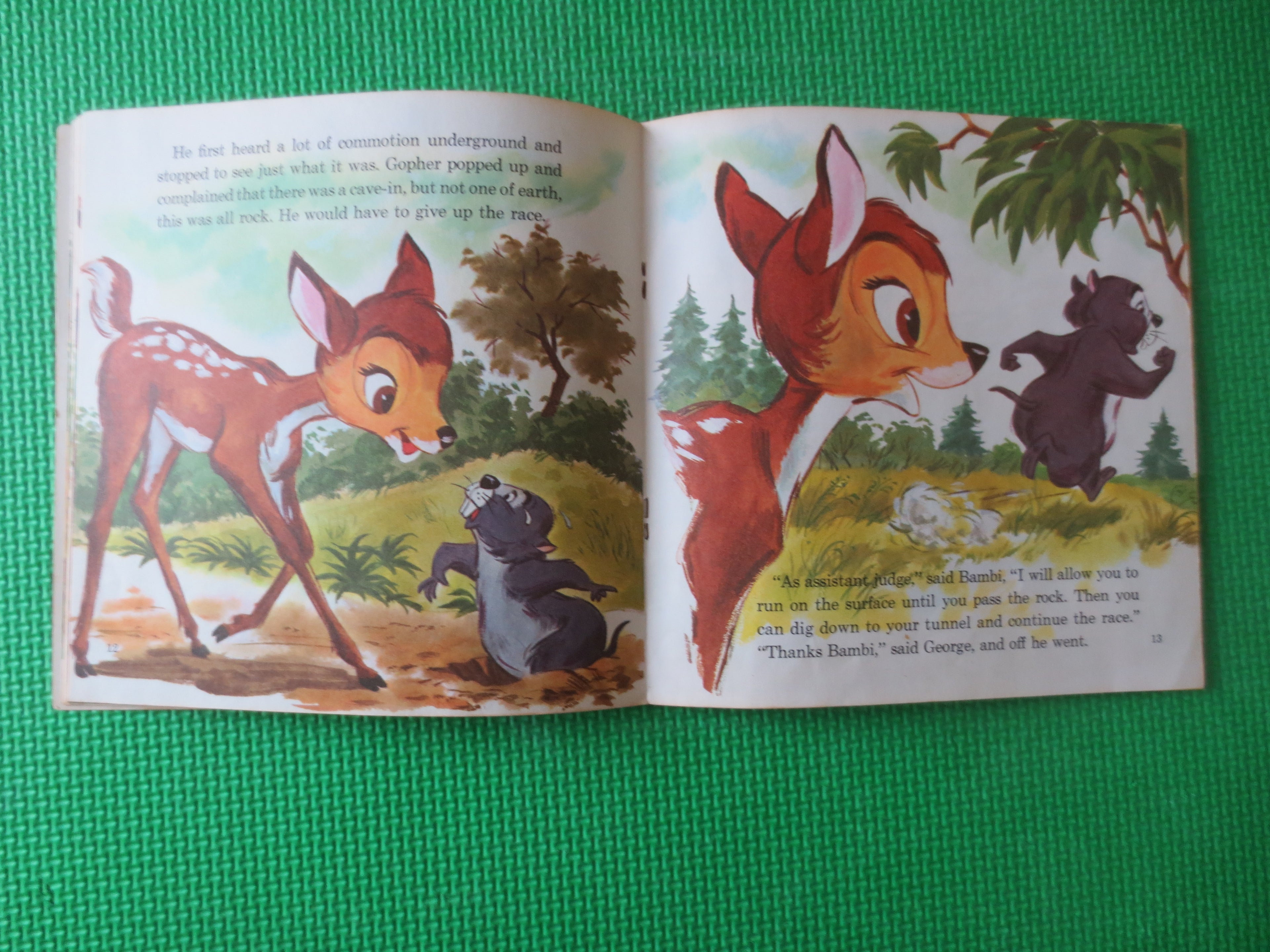 The Story of Thumper's Race – Disneyland Records (1970) Vinyl LP + Book