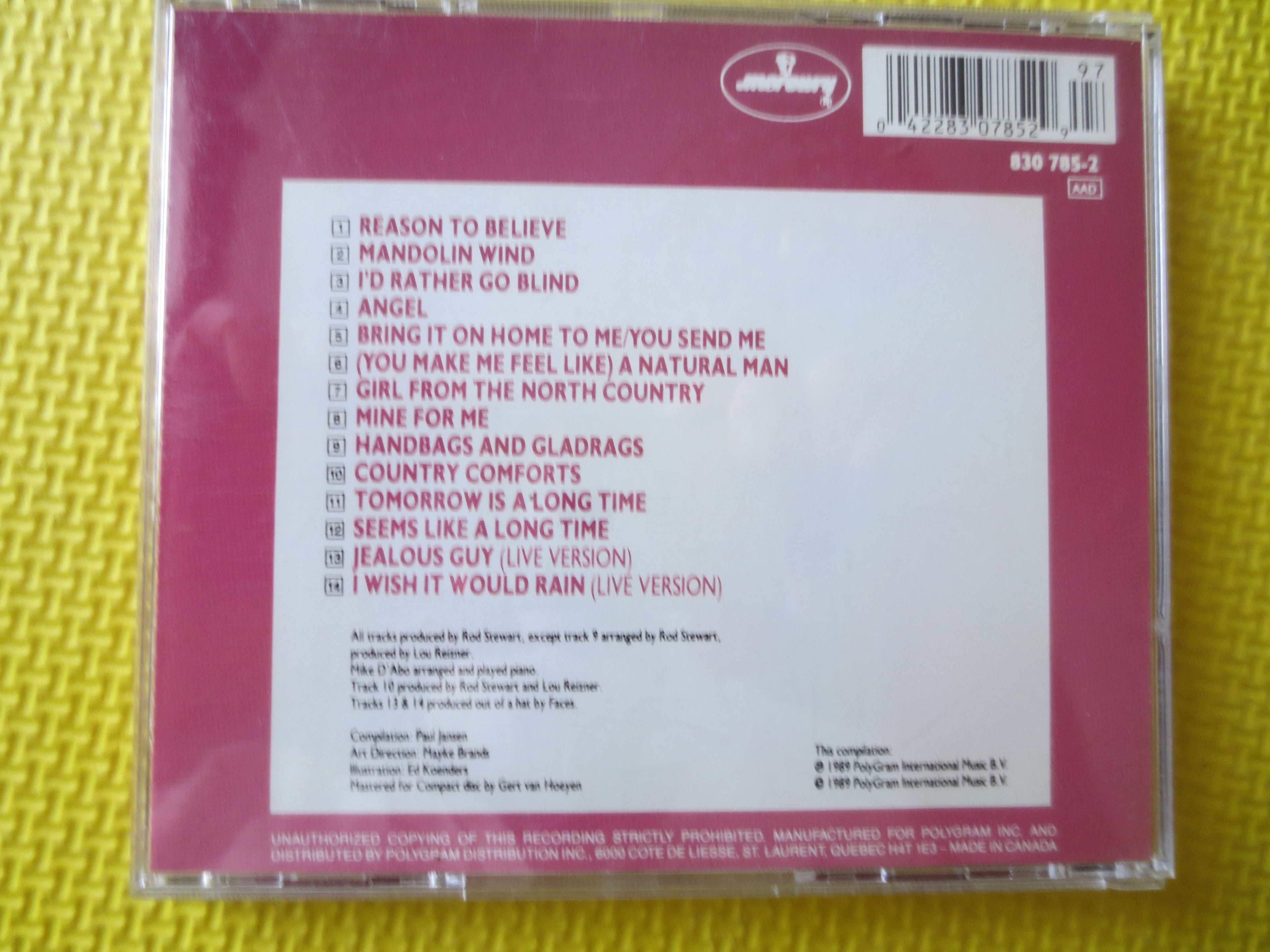 Rod Stewart – The Ballad Album (1989) CD