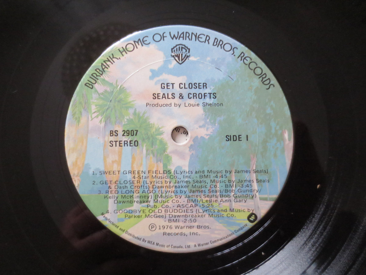 Seals & Crofts – Get Closer (1975) Vinyl LP