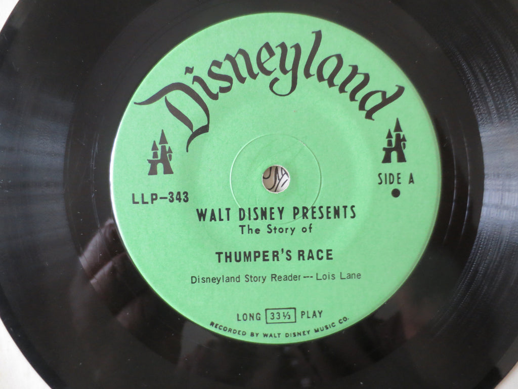 The Story of Thumper's Race – Disneyland Records (1970) Vinyl LP + Book