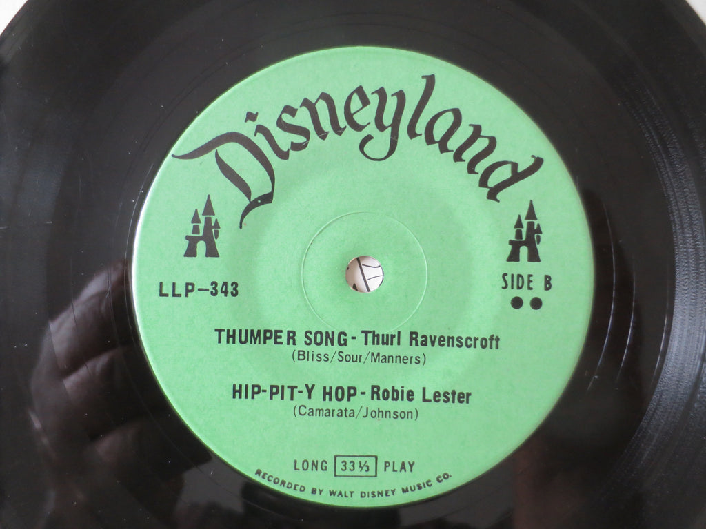 The Story of Thumper's Race – Disneyland Records (1970) Vinyl LP + Book