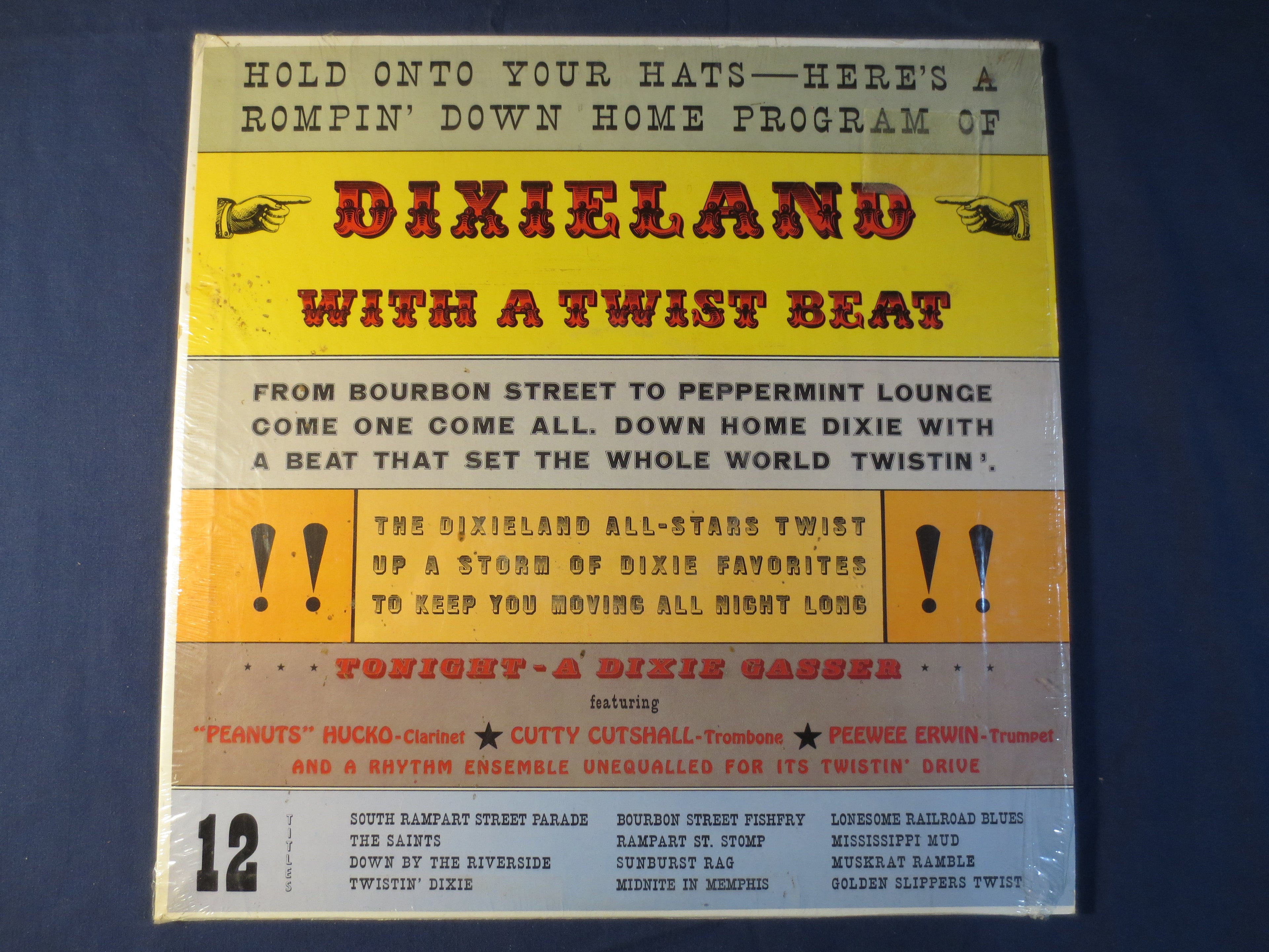 The Dixie All-Stars – Dixieland with a Twist Beat (1962) Vinyl LP