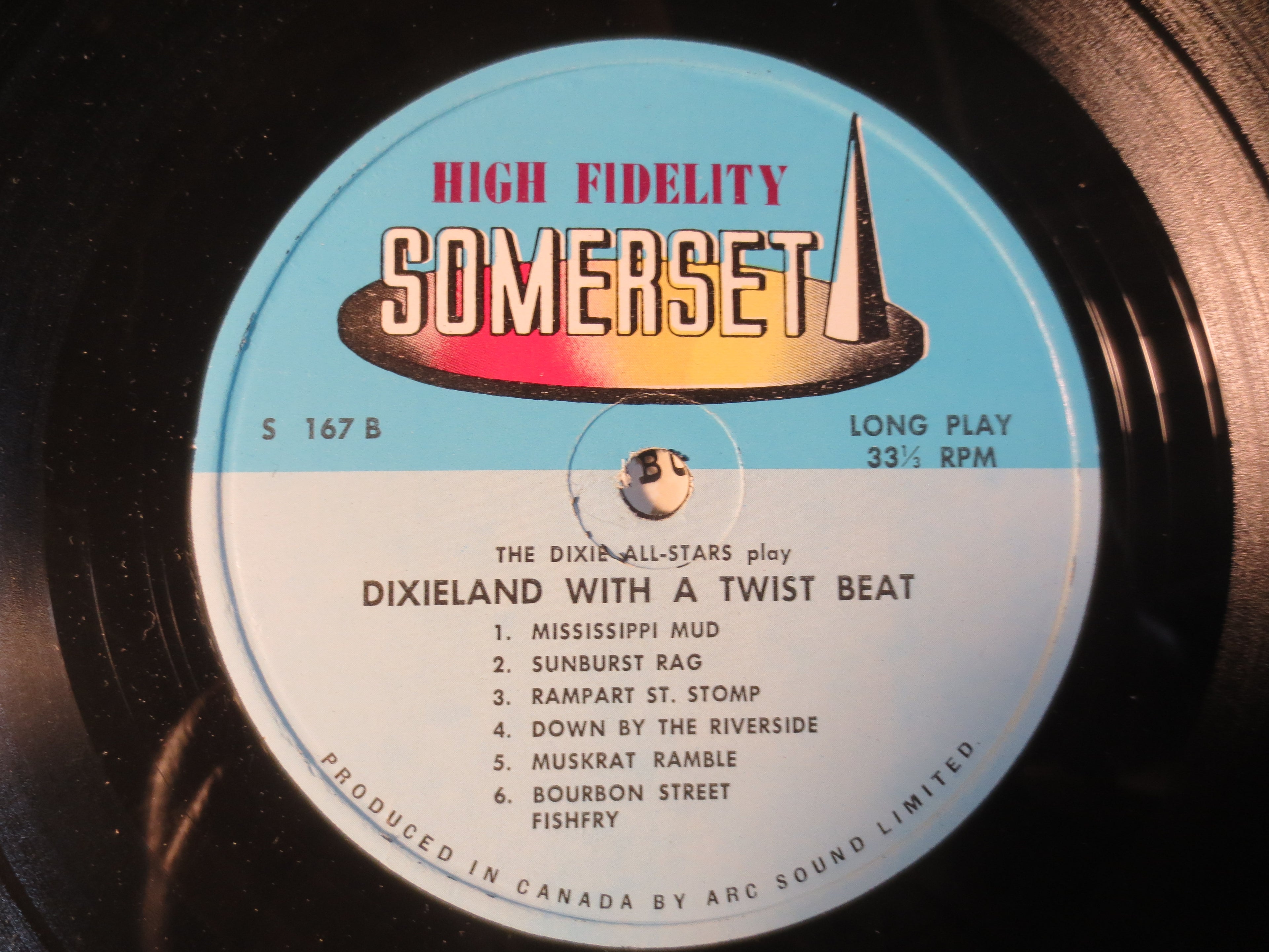 The Dixie All-Stars – Dixieland with a Twist Beat (1962) Vinyl LP