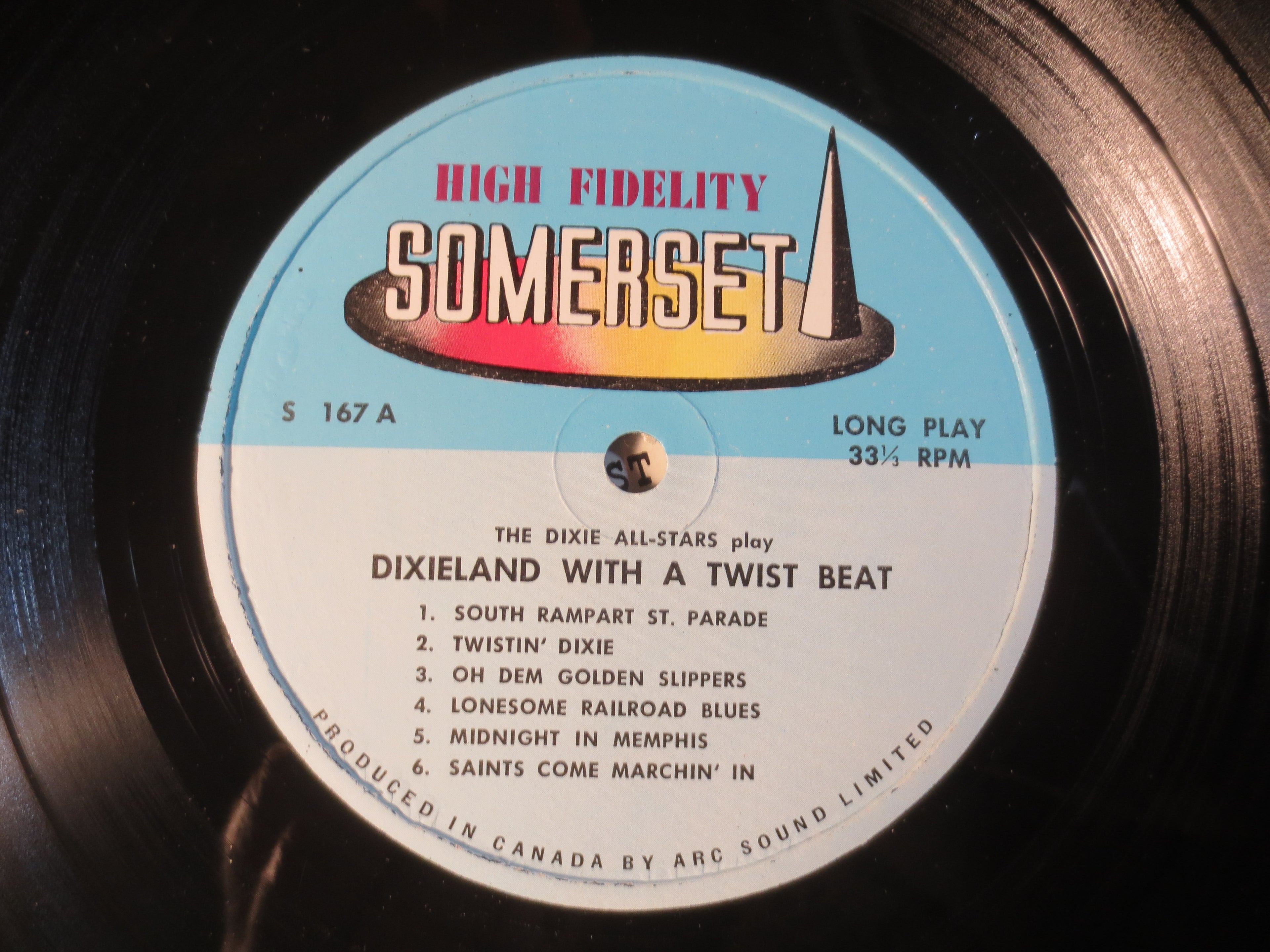 The Dixie All-Stars – Dixieland with a Twist Beat (1962) Vinyl LP