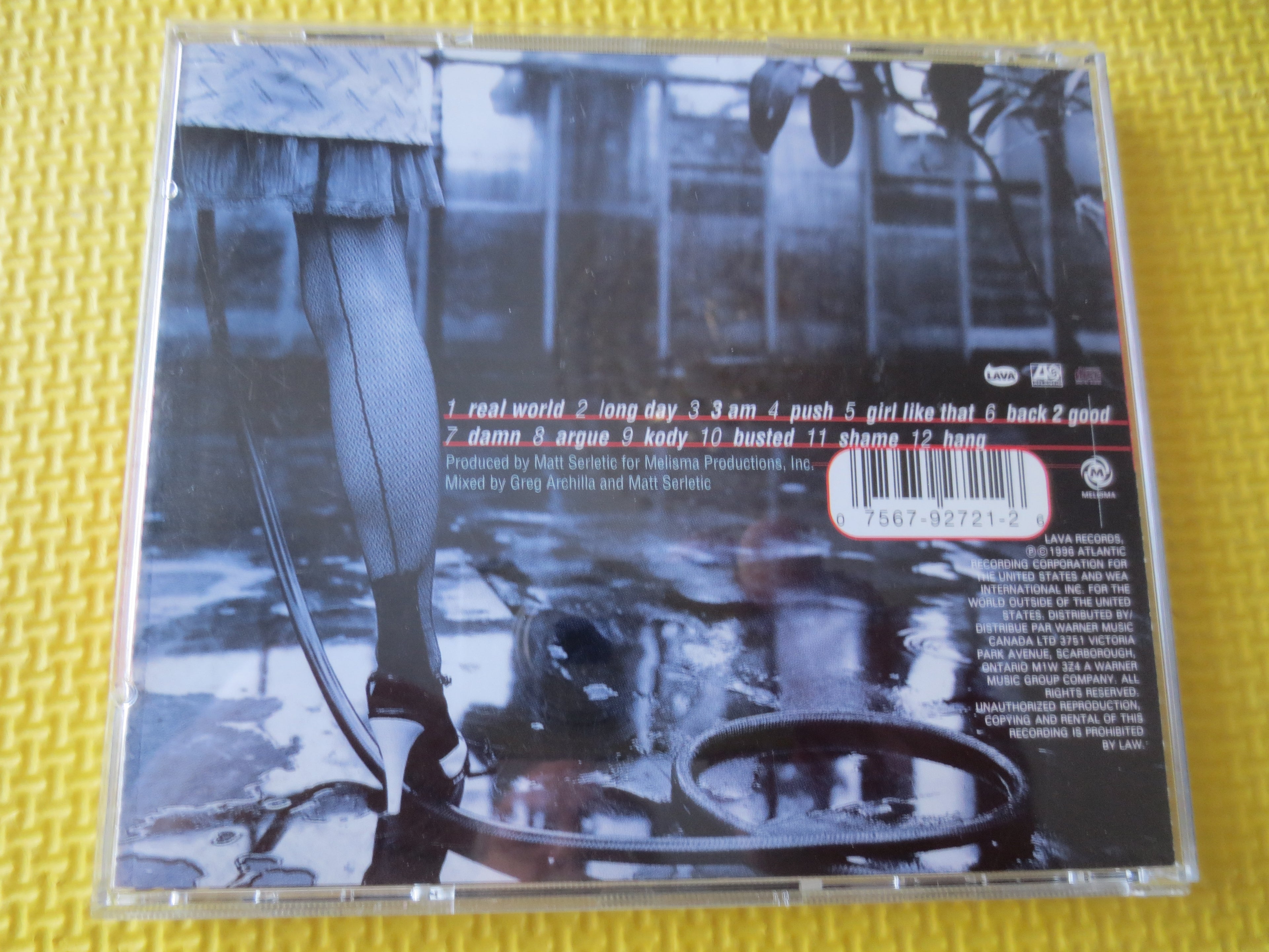 Matchbox Twenty – Yourself or Someone Like You (1996) CD
