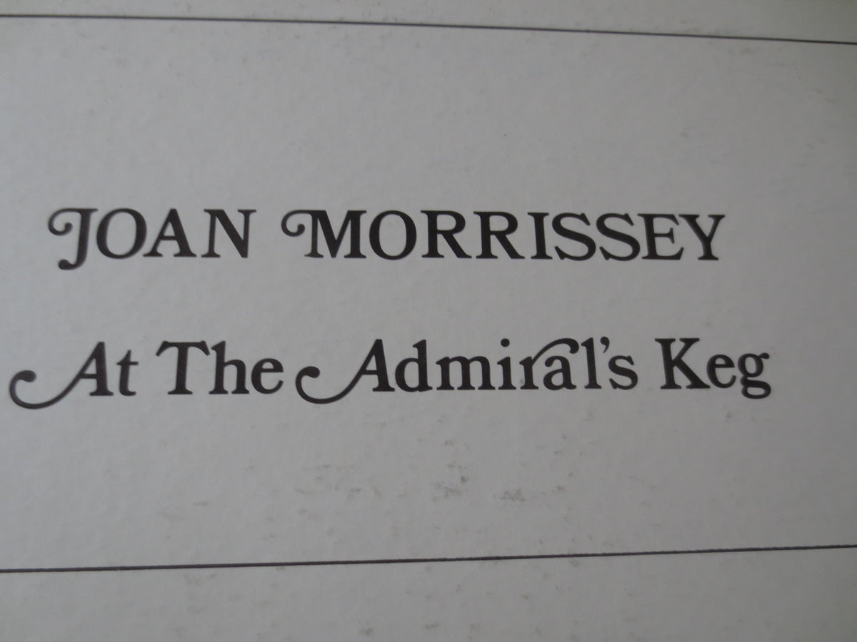 Joan Morrissey – At the Admiral's Keg (1970) Vinyl LP