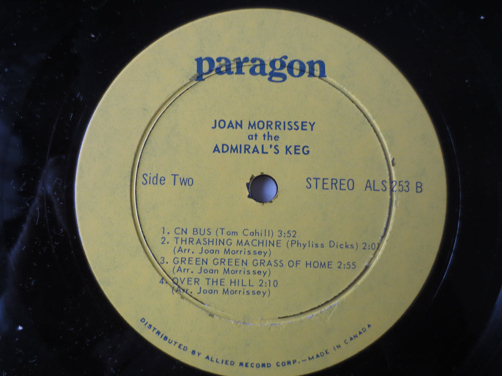 Joan Morrissey – At the Admiral's Keg (1970) Vinyl LP