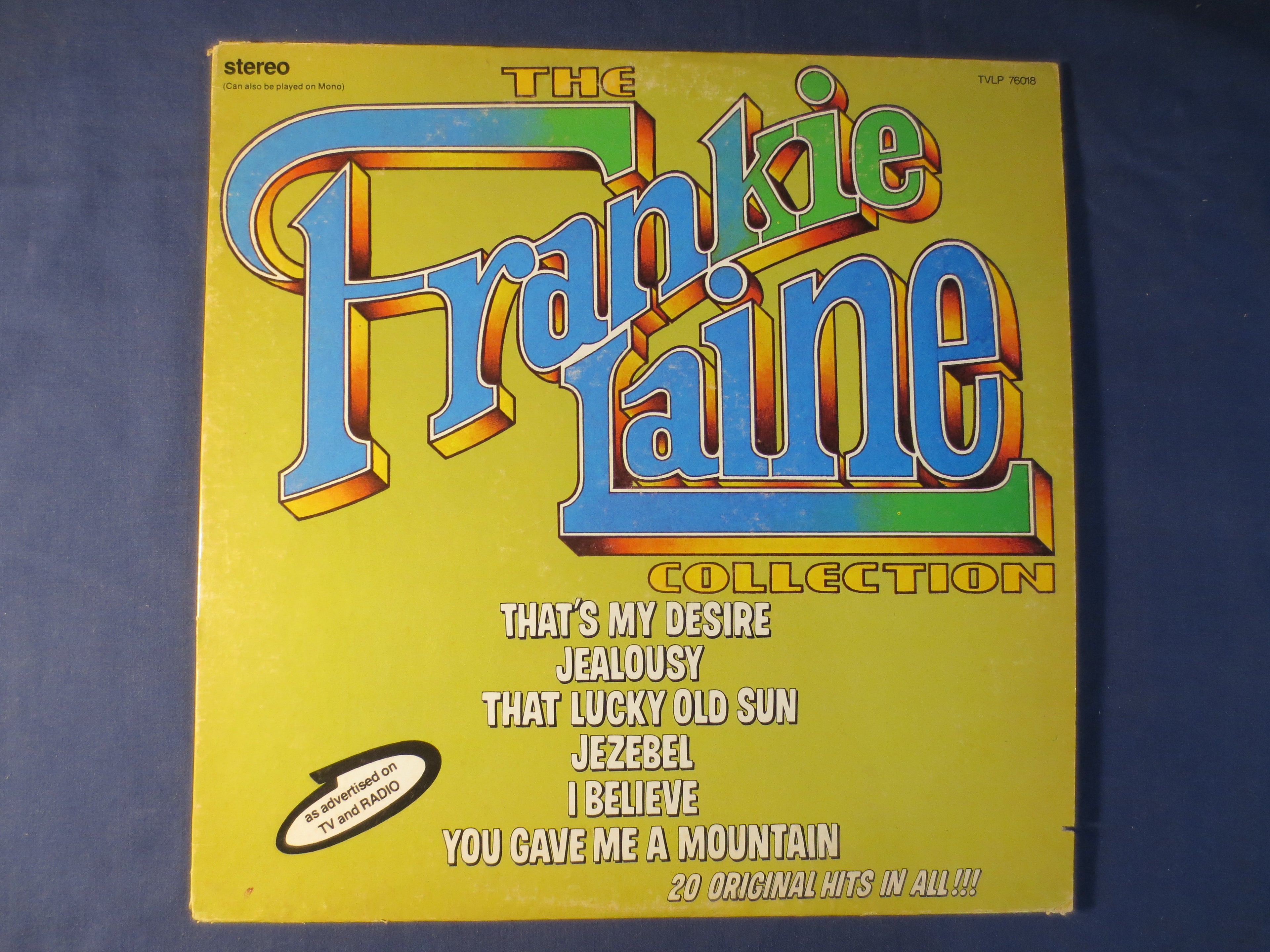 Frankie Laine – The Frankie Laine Collection (1976) Vinyl LP