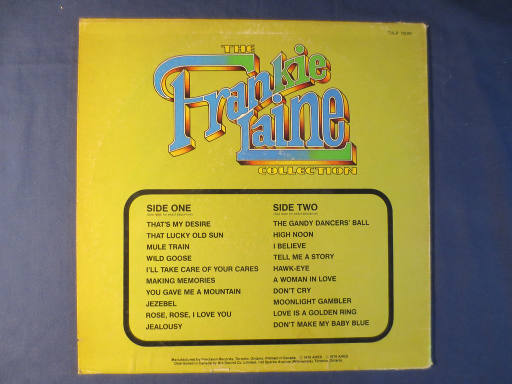 Frankie Laine – The Frankie Laine Collection (1976) Vinyl LP