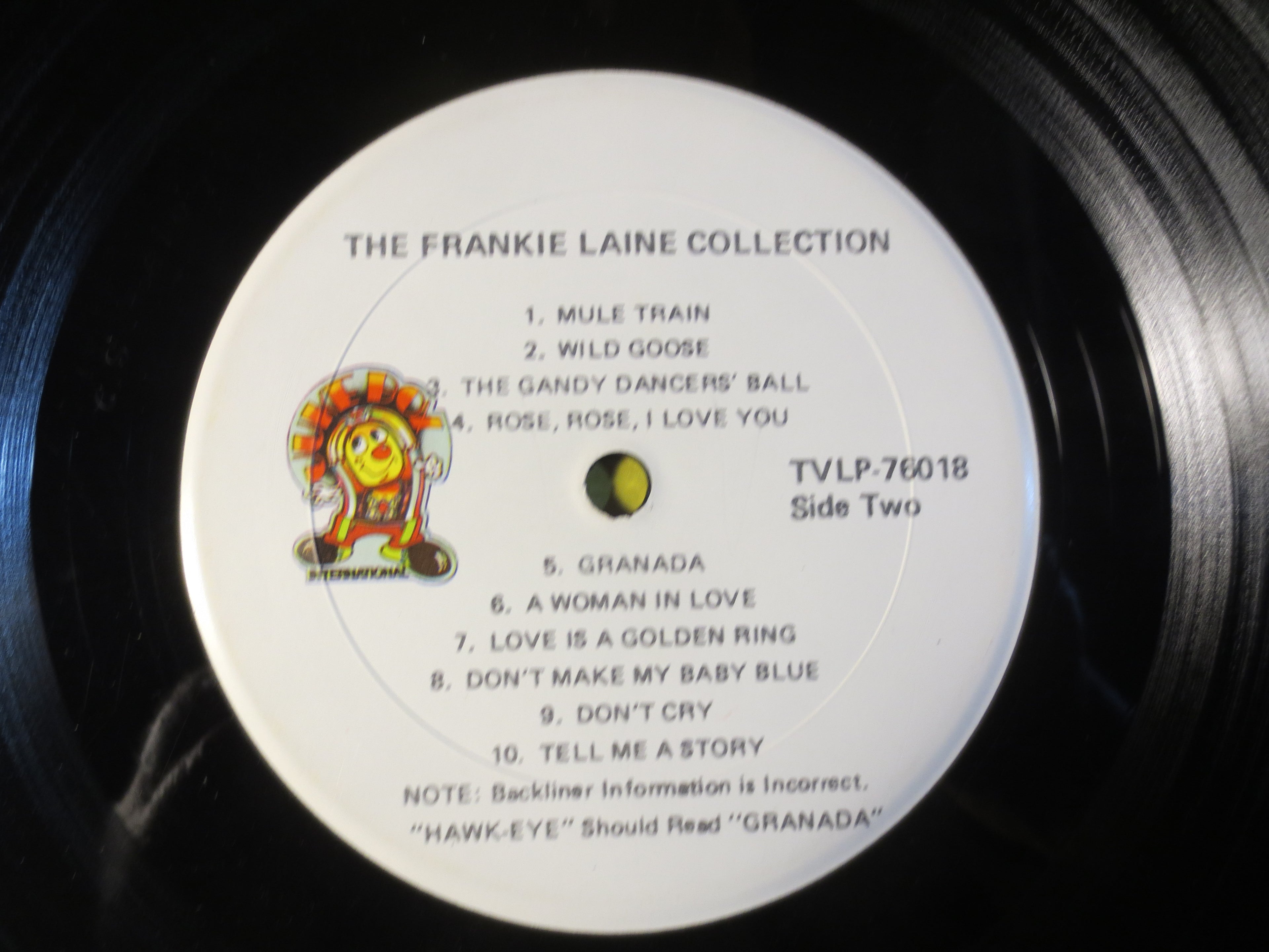 Frankie Laine – The Frankie Laine Collection (1976) Vinyl LP