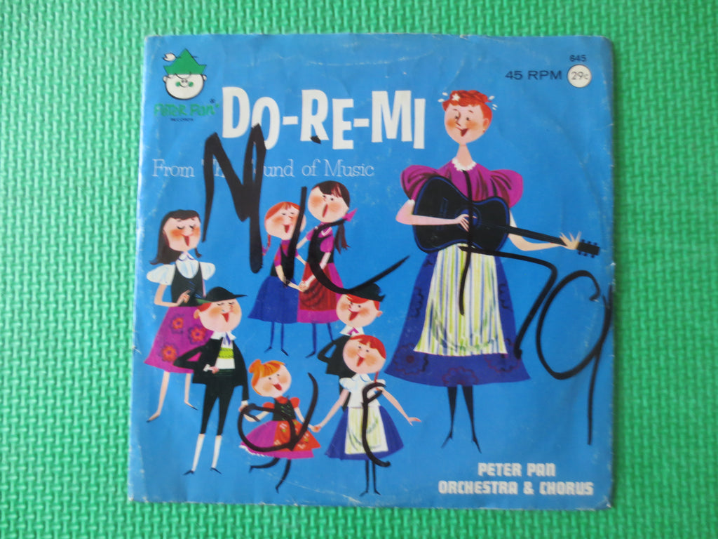 Lot of 3 KIDS RECORDS, Peter Pan, Children's Songs