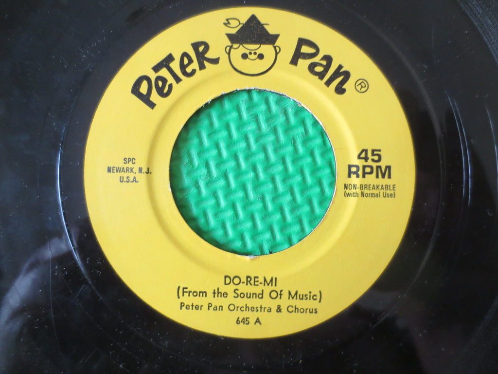 Lot of 3 KIDS RECORDS, Peter Pan, Children's Songs