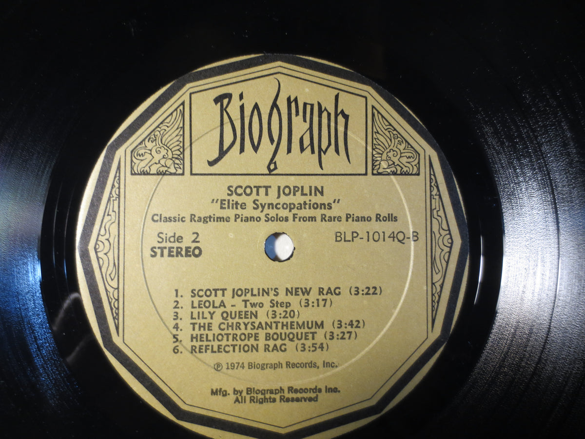 Scott Joplin – Elite Syncopations (1974) Vinyl LP