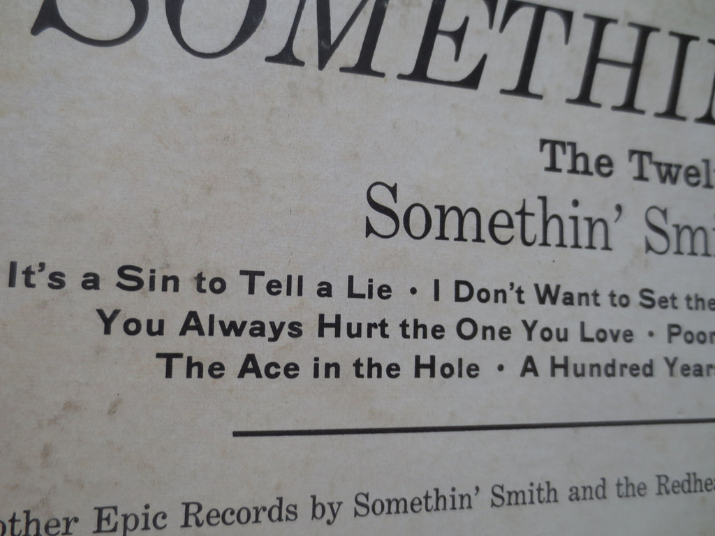 Somethin' Smith – 12 Biggest Hits (1959) Vinyl LP