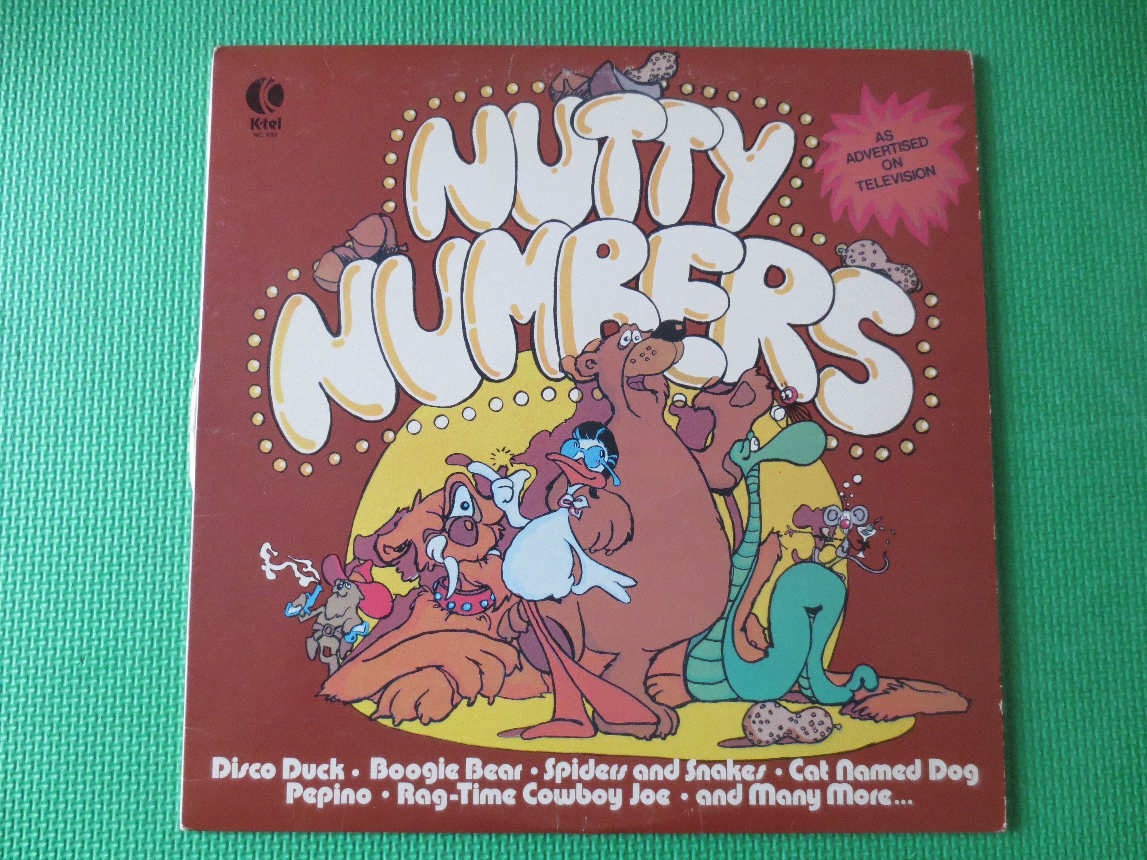 K-Tel – Nutty Numbers (1978) Vinyl LP