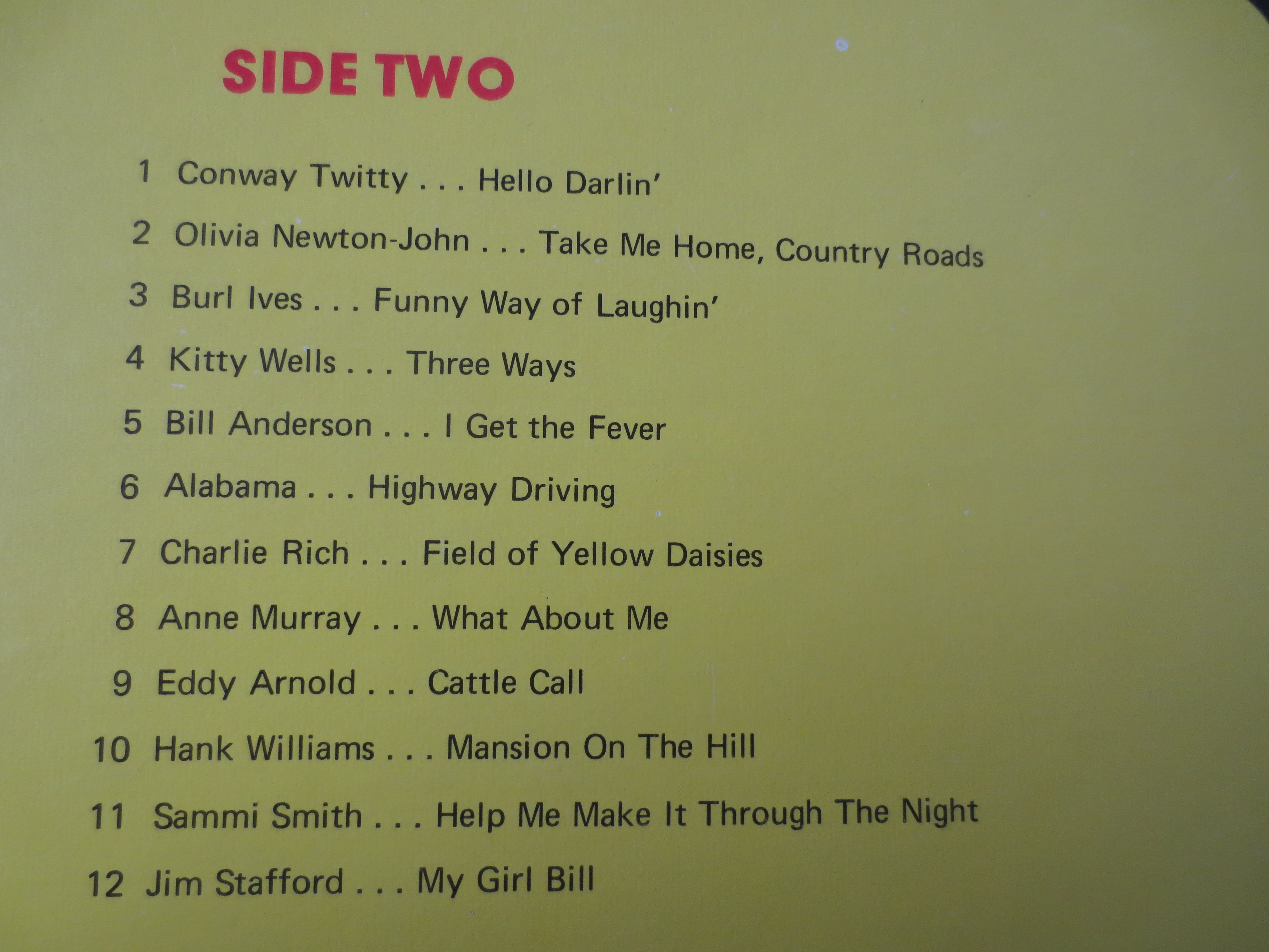 Good Times in Country Music – K-Tel Records (1974) Vinyl LP