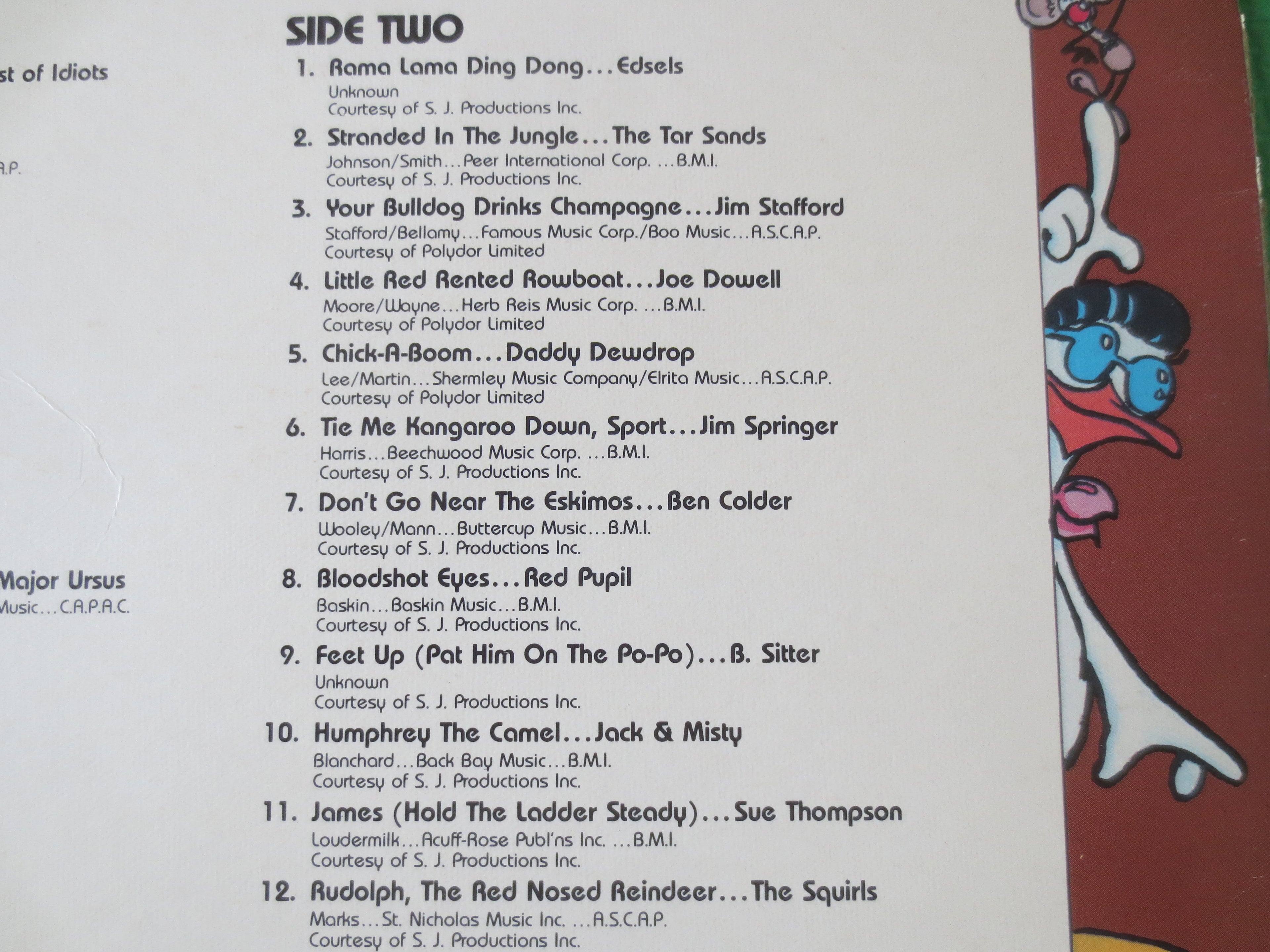 K-Tel – Nutty Numbers (1978) Vinyl LP