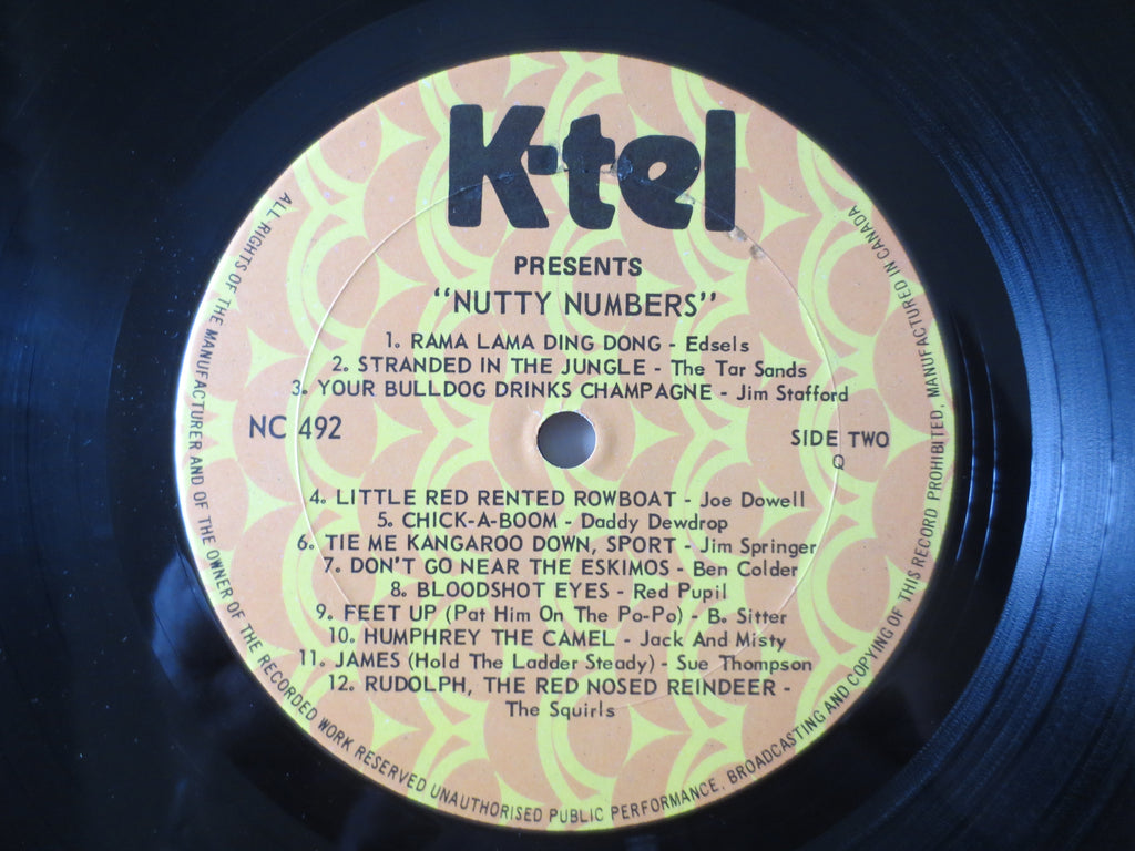 K-Tel – Nutty Numbers (1978) Vinyl LP