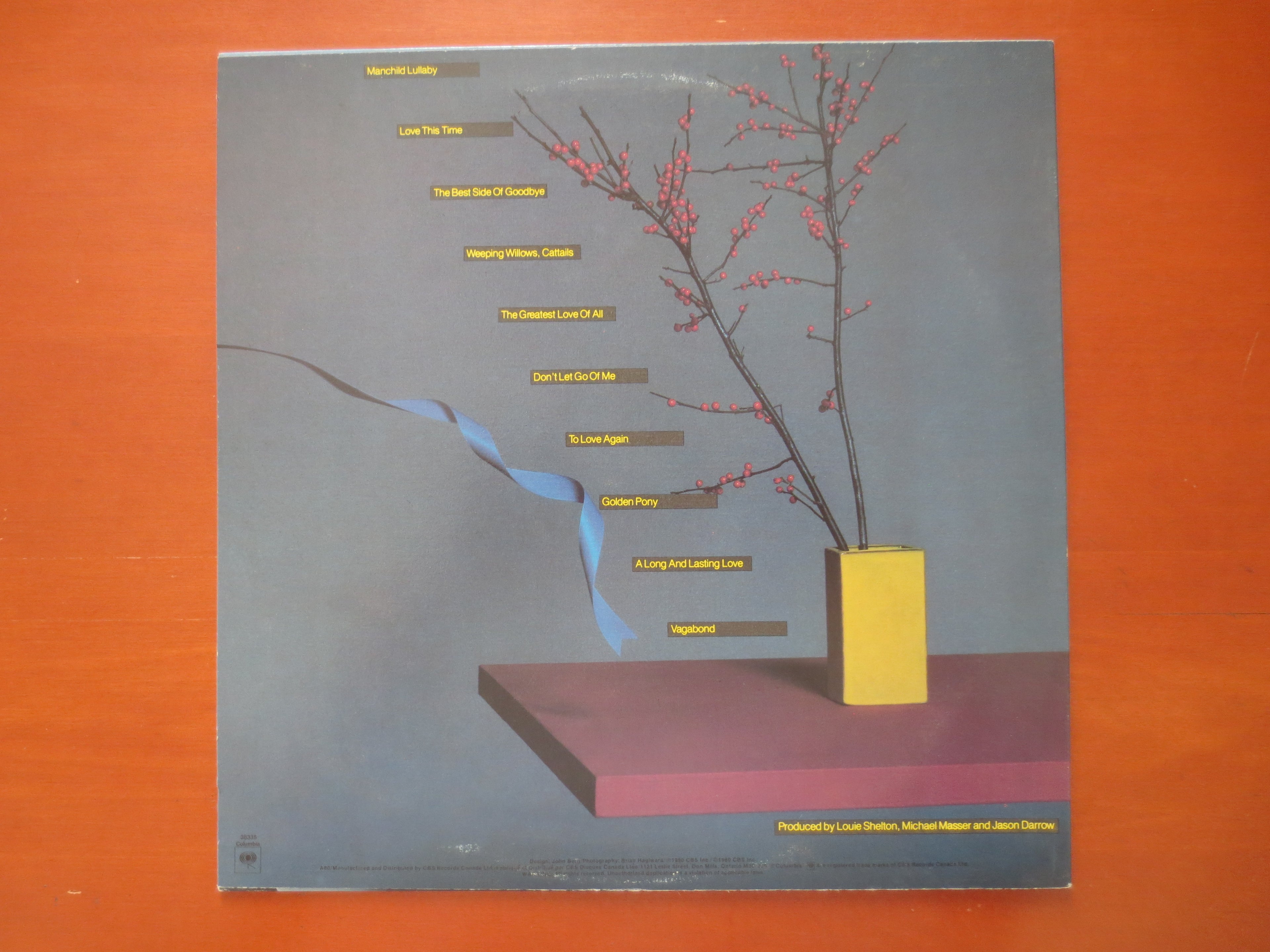 Jane Olivor – The Best Side of Goodbye (1980) Vinyl LP