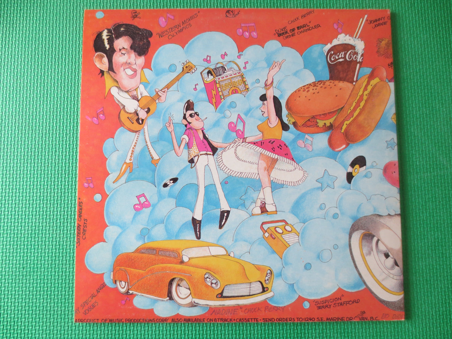 GOLDEN GRAFFITTI GREATS, Novelty Records, Novelty Albums, Childrens Records, Vintage Vinyl, Vinyl Records, lp, 1976 Records