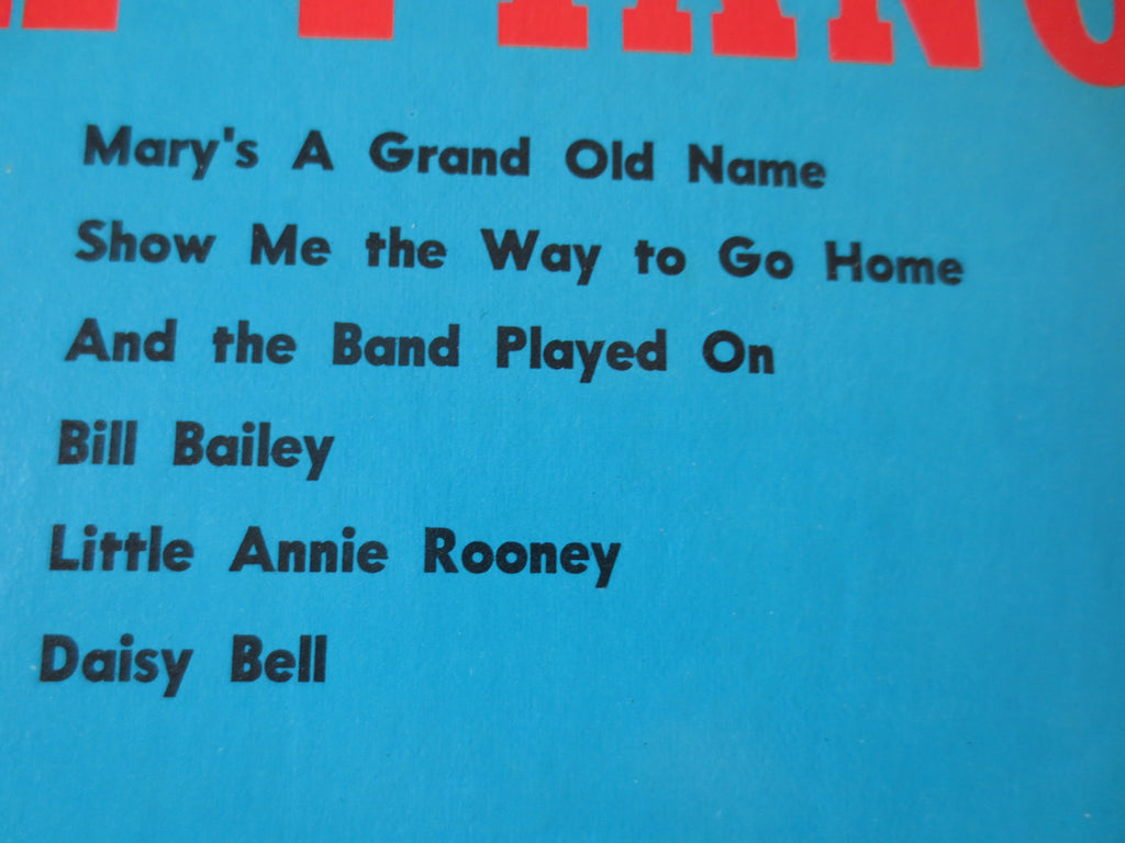 Ragtime Cowboy Moe – Honky Tonk Piano (1953) Vinyl LP