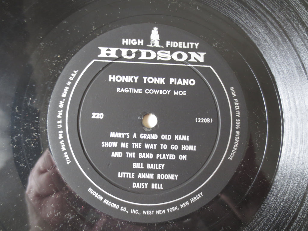 Ragtime Cowboy Moe – Honky Tonk Piano (1953) Vinyl LP