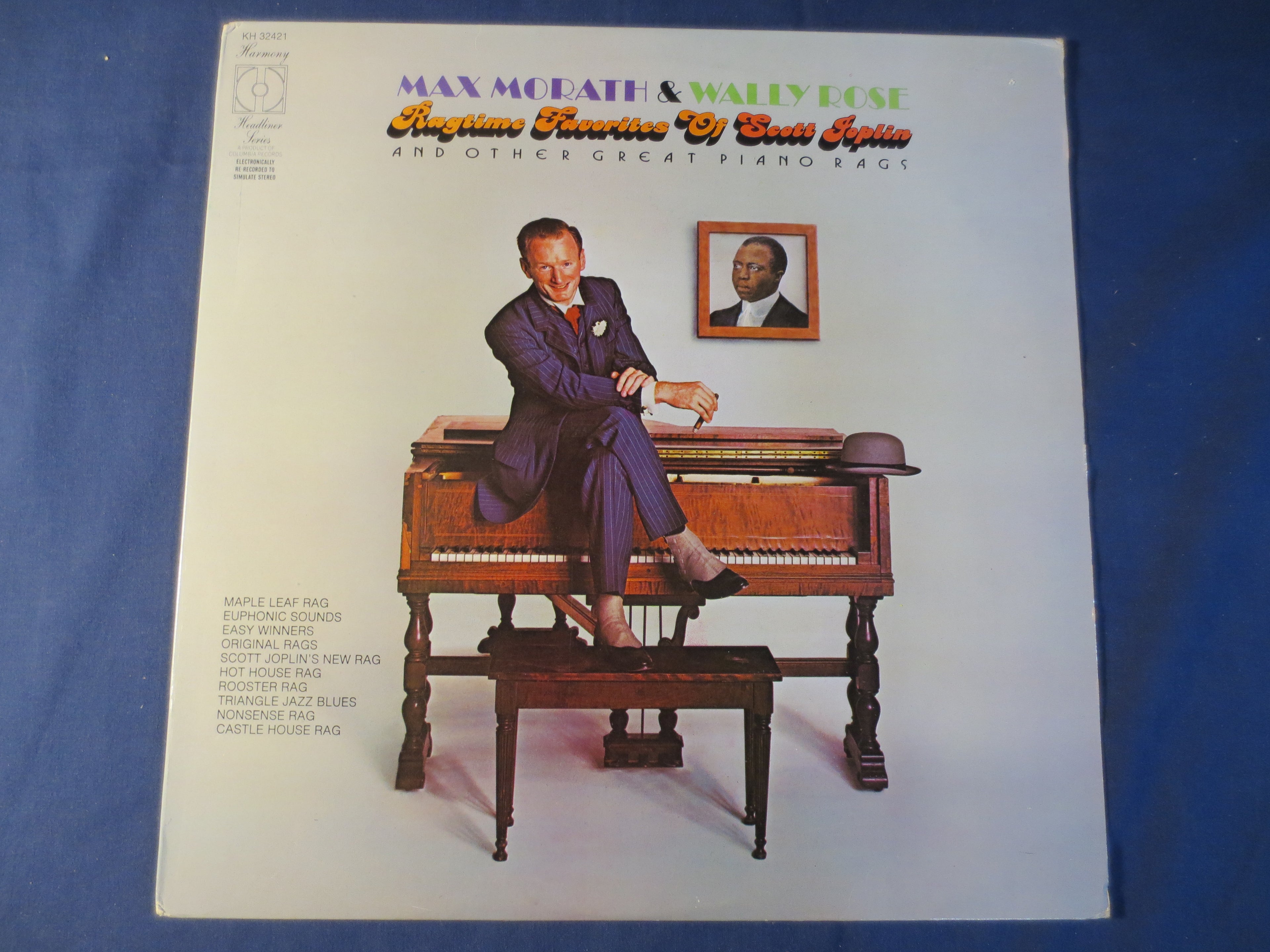 Max Morath & Wally Rose – Ragtime Favorites of Scott Joplin (1973) Vinyl LP