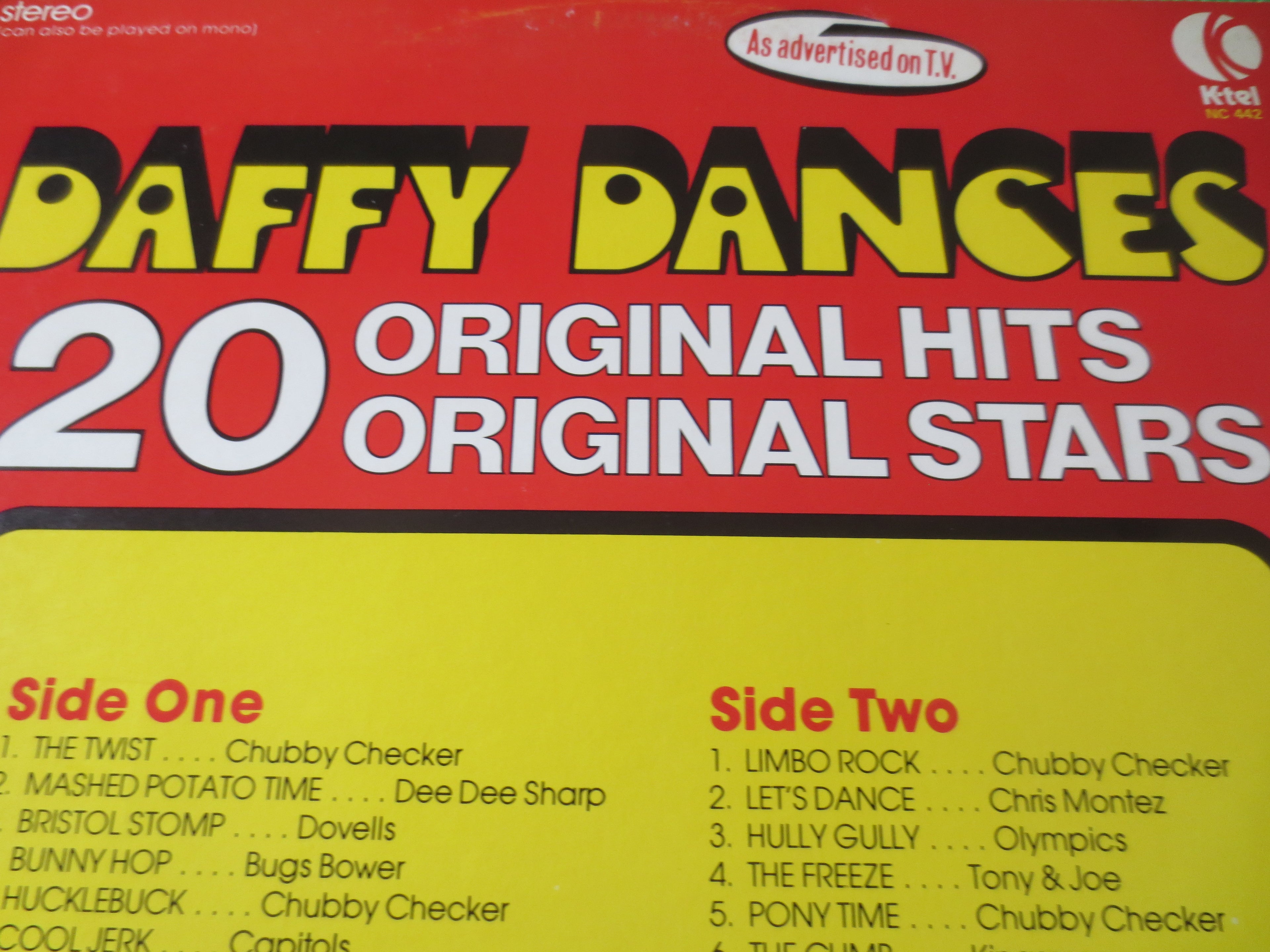 K-Tel – Daffy Dances (1975) Vinyl LP