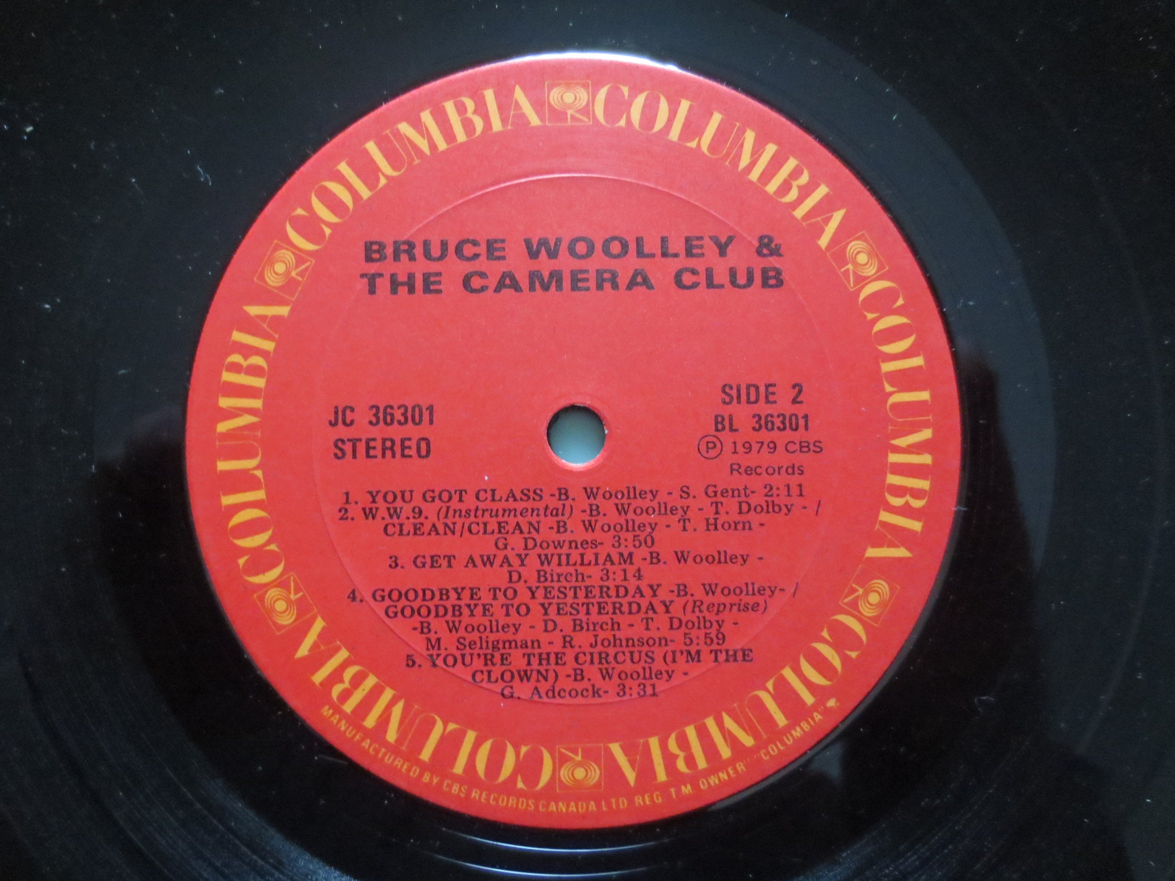 Bruce Woolley & the Camera Club (1979) Vinyl LP