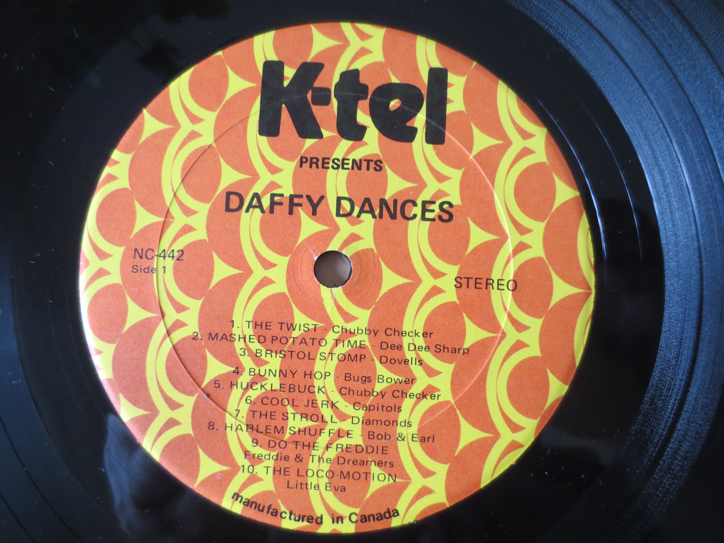 K-Tel RECORDS, DAFFY DANCES, K-Tel Album, K-Tel Vinyl, K-Tel Lp, Pop Record, Pop Vinyl, lps, Vintage Vinyl, 1975 Records