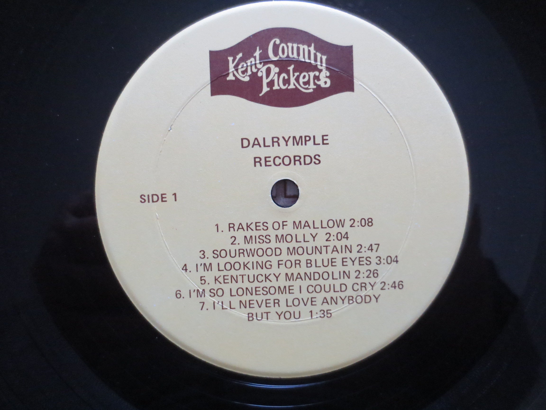 Kent County Pickers – Bluegrass (1978) Vinyl LP
