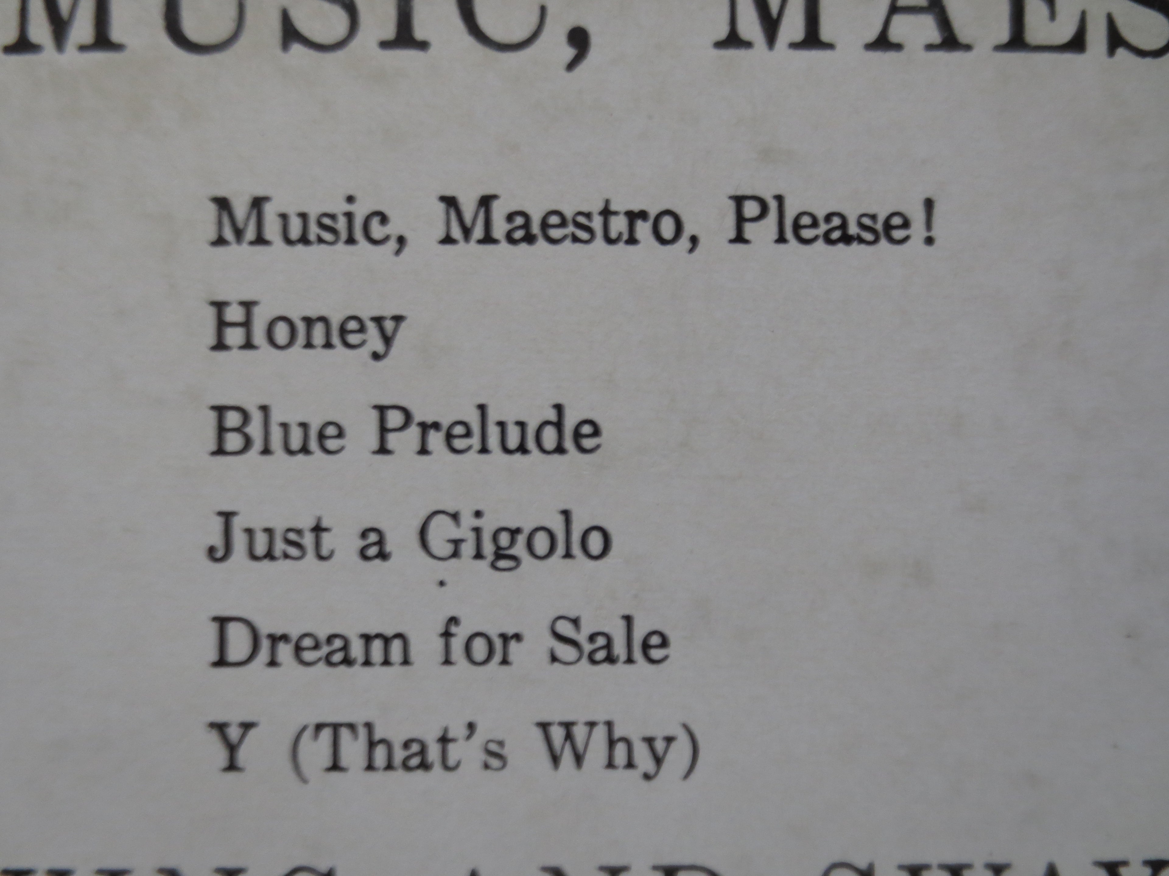 Sammy Kaye – Music Maestro Please (Vinyl LP)