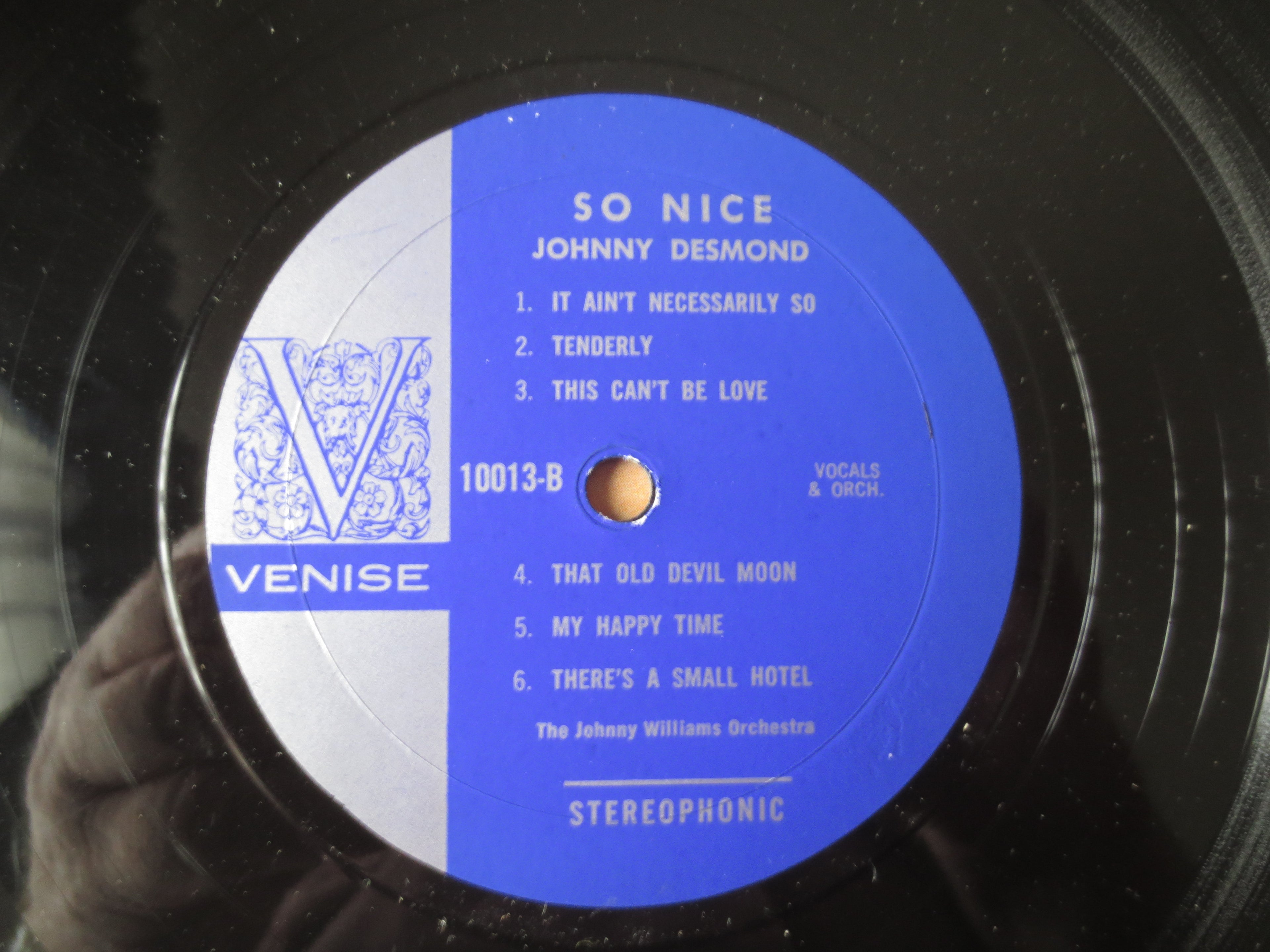 Johnny Desmond – So Nice! (1961) Vinyl LP