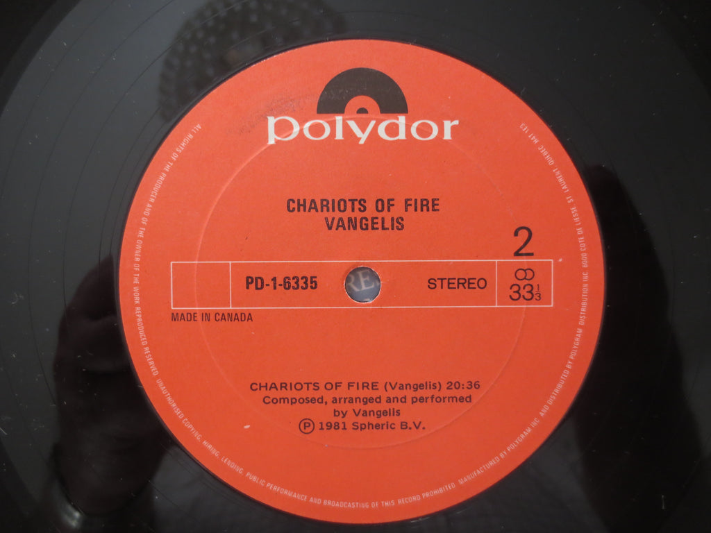 Vangelis – Chariots of Fire (1981) Vinyl LP