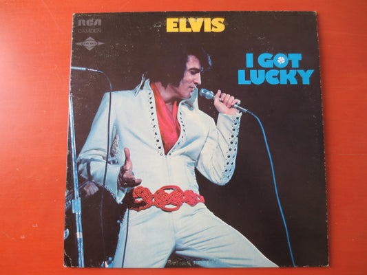 ELVIS PRESLEY, I Got LUCKY, Elvis Record, Elvis Album, Elvis Presley Albums, Vintage Vinyl, Records, Vinyl Lp, 1971 Records