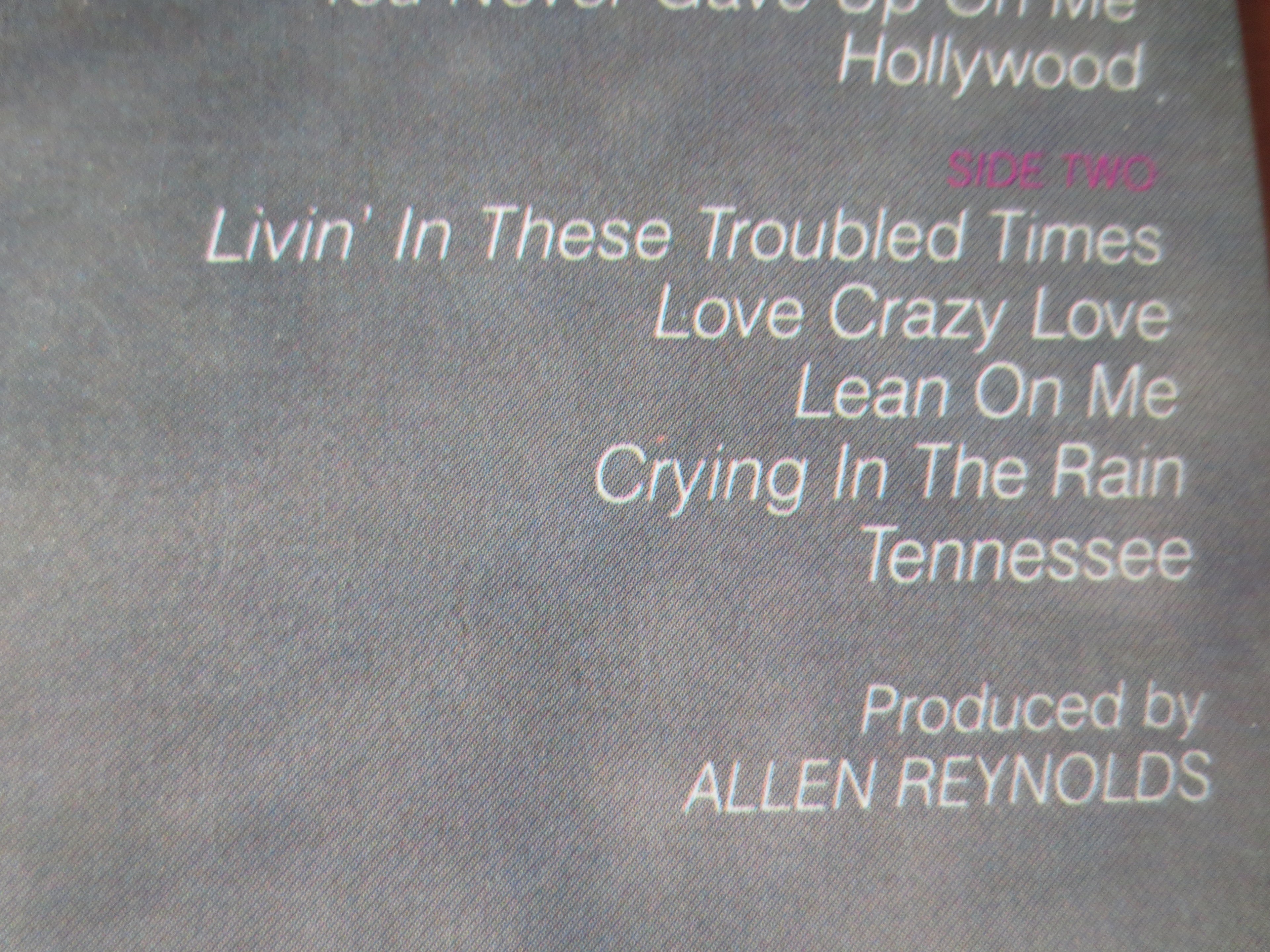Crystal Gayle – Hollywood Tennessee (1981) [Vinyl LP]