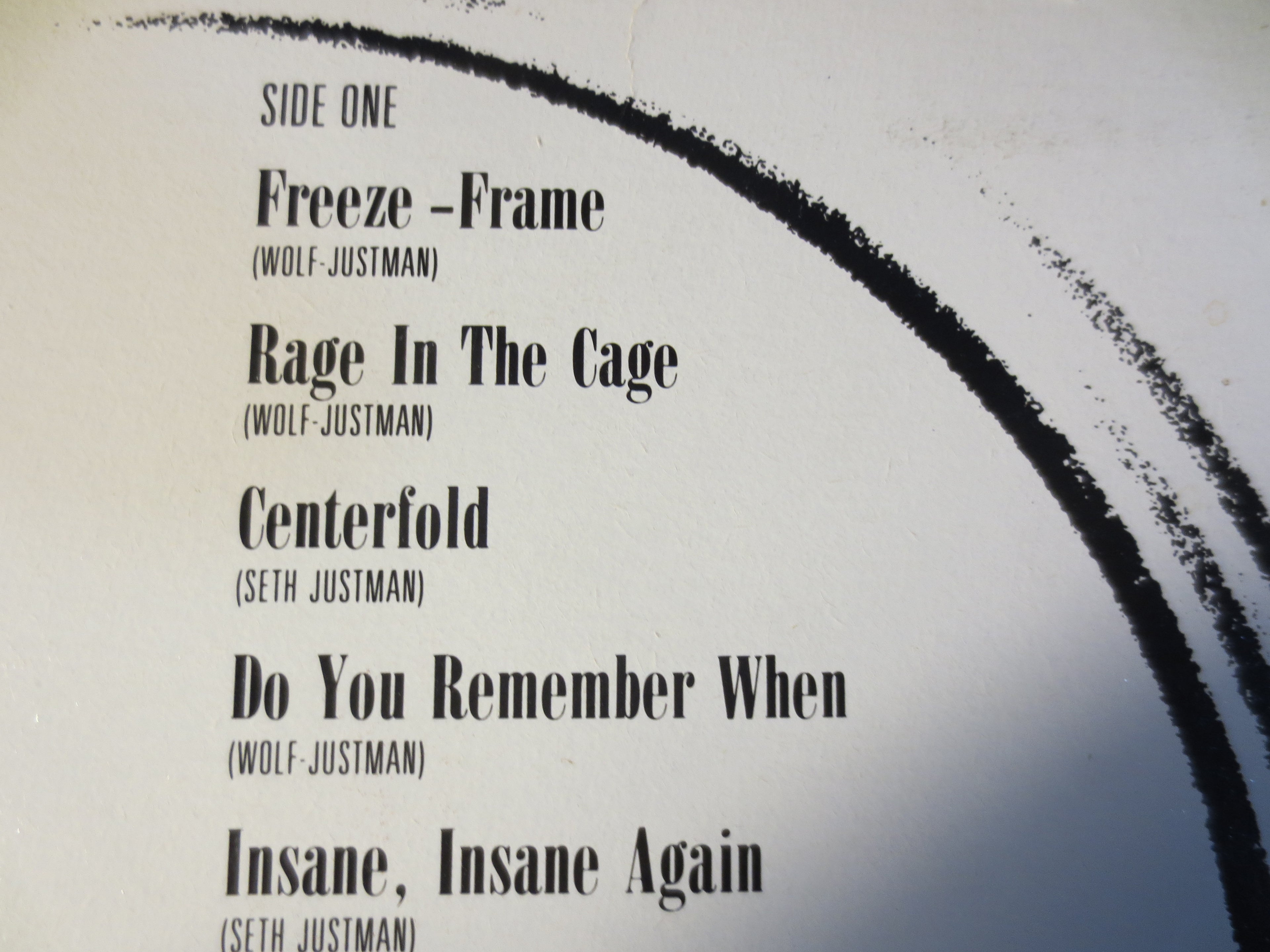 The J. Geils Band – Freeze Frame (1981) Vinyl LP