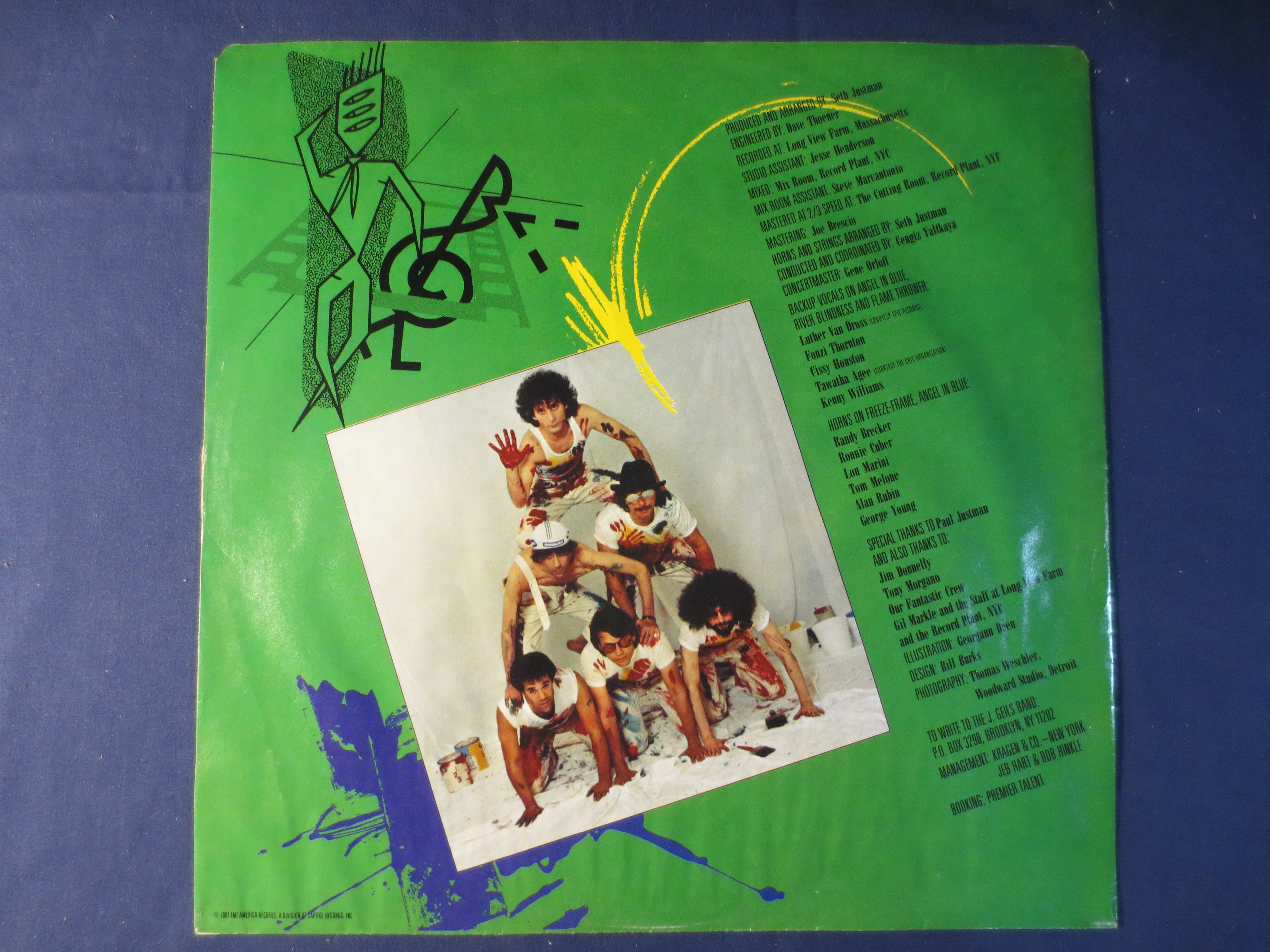 The J. Geils Band – Freeze Frame (1981) Vinyl LP