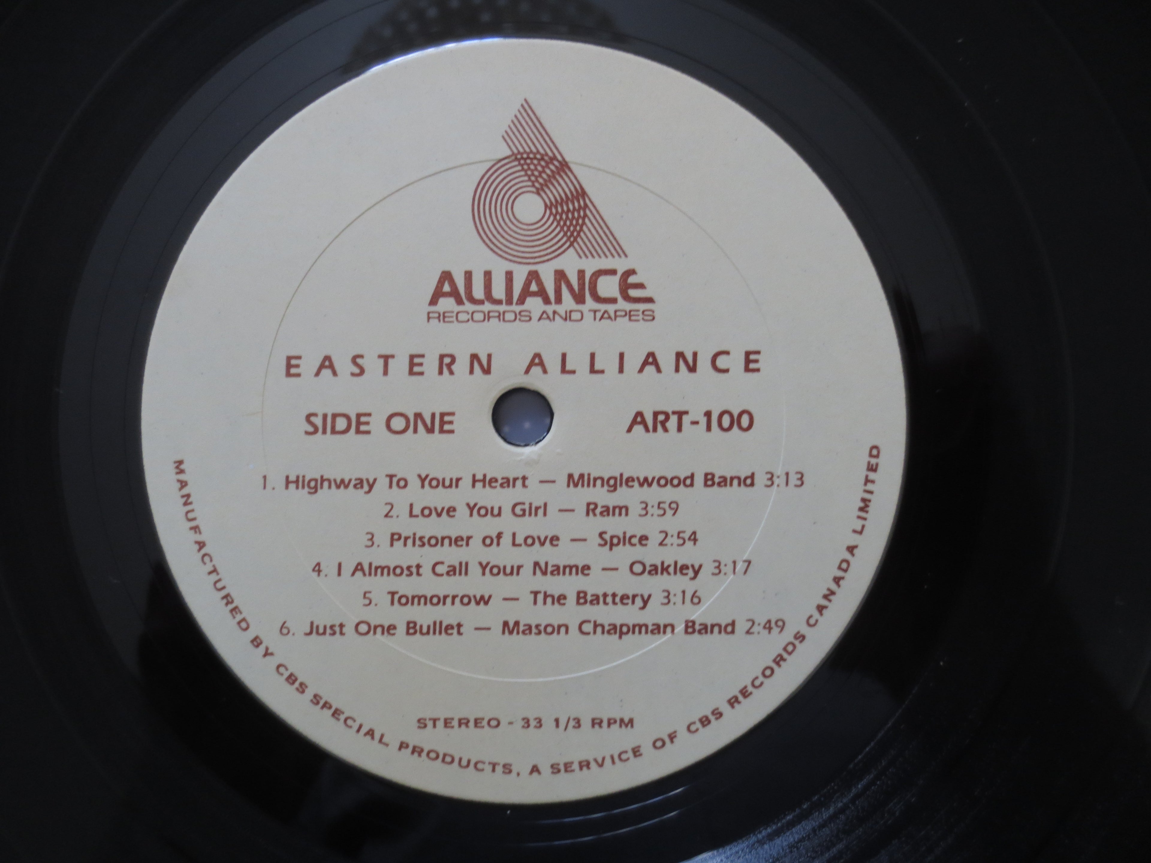 Eastern Alliance – Various Artists (1982) Vinyl LP