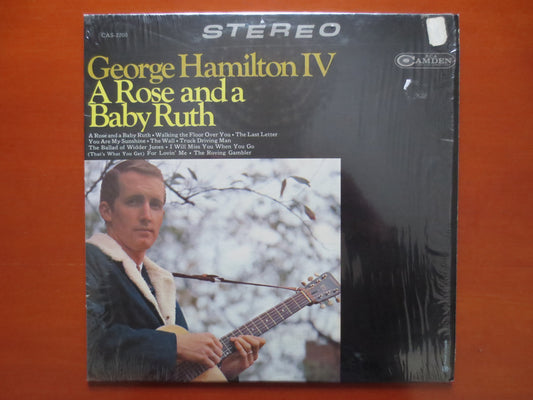 GEORGE HAMILTON IV, A Rose Lp, Country Record, Country Album, Country Vinyl, Country Lp, Vintage Vinyl, Lps, 1968 Records