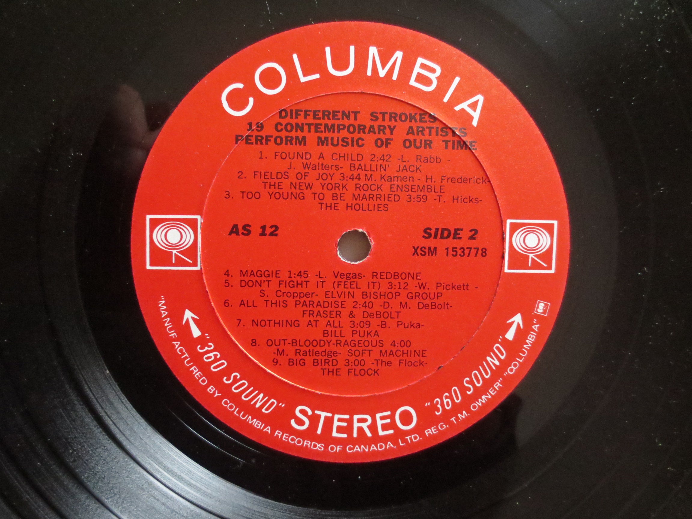 Different Strokes – Vintage Rock (1971) Vinyl LP