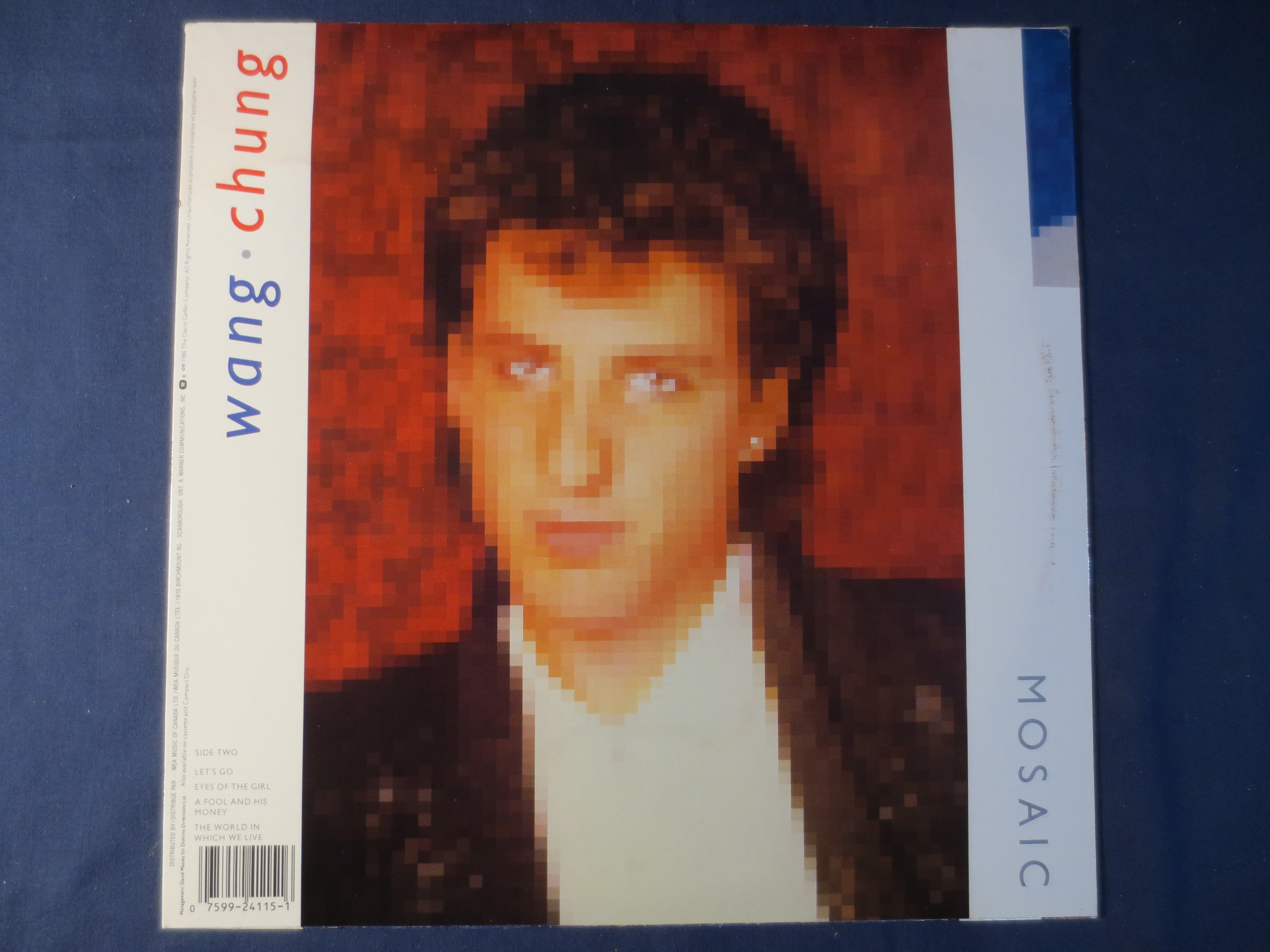 Wang Chung – Mosaic (1986) Vinyl LP