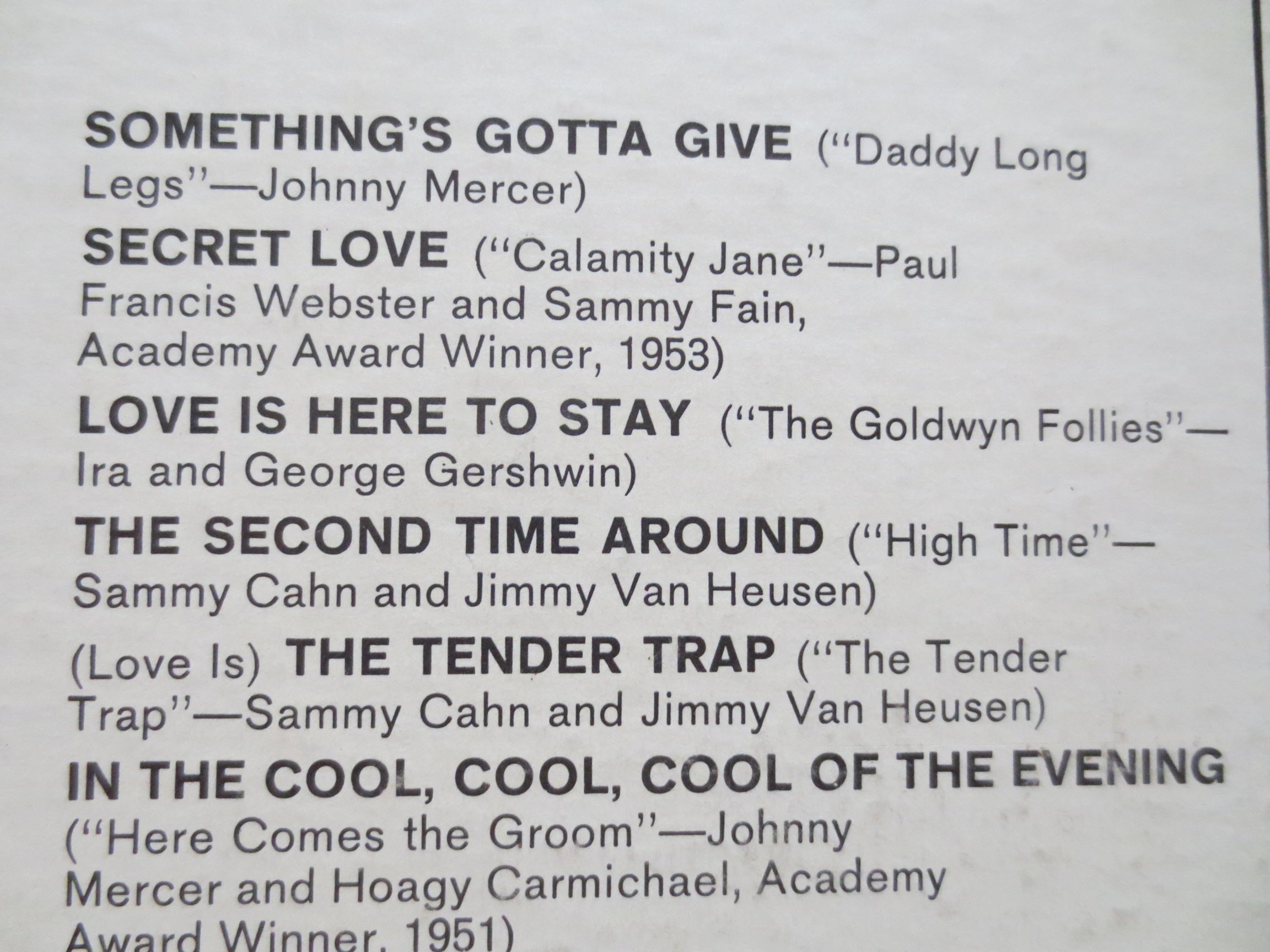 Steve & Eydie – At the Movies (1963) Vinyl LP